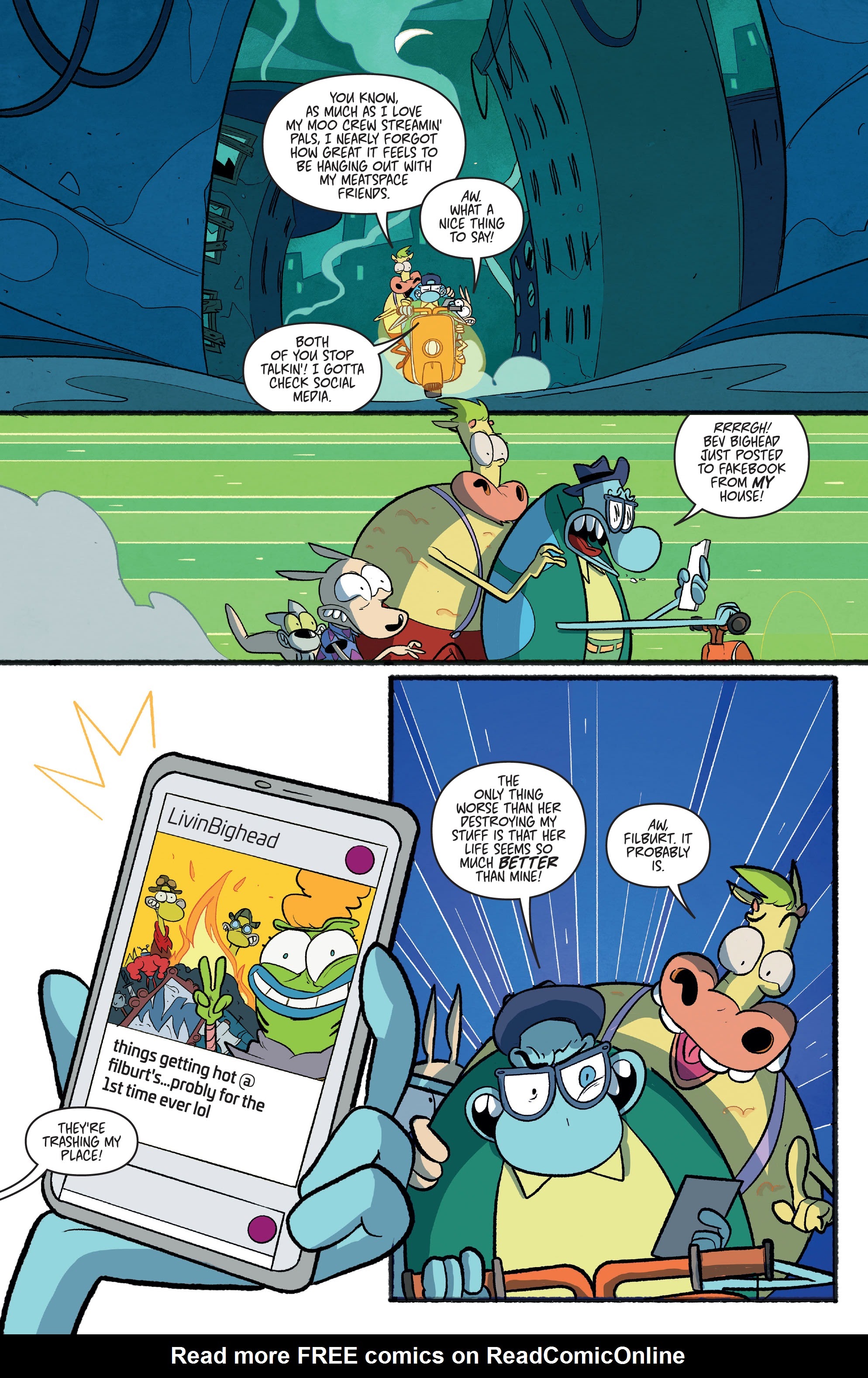 Read online Rocko's Modern Afterlife comic -  Issue # _TPB - 55