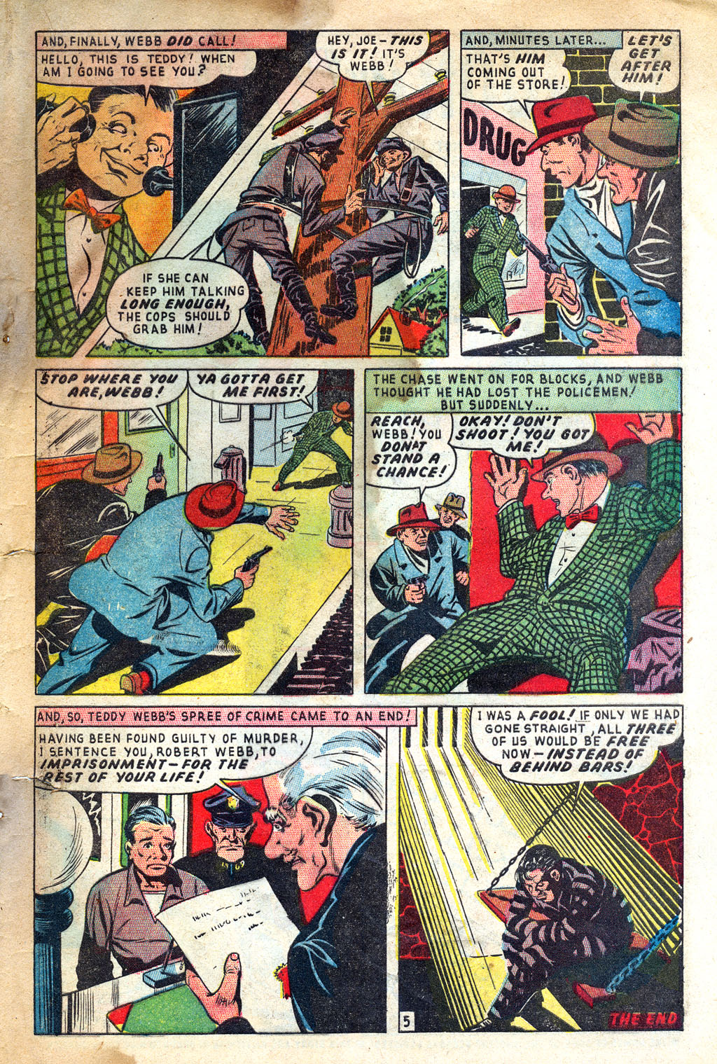 Read online Justice Comics (1948) comic -  Issue #5 - 41