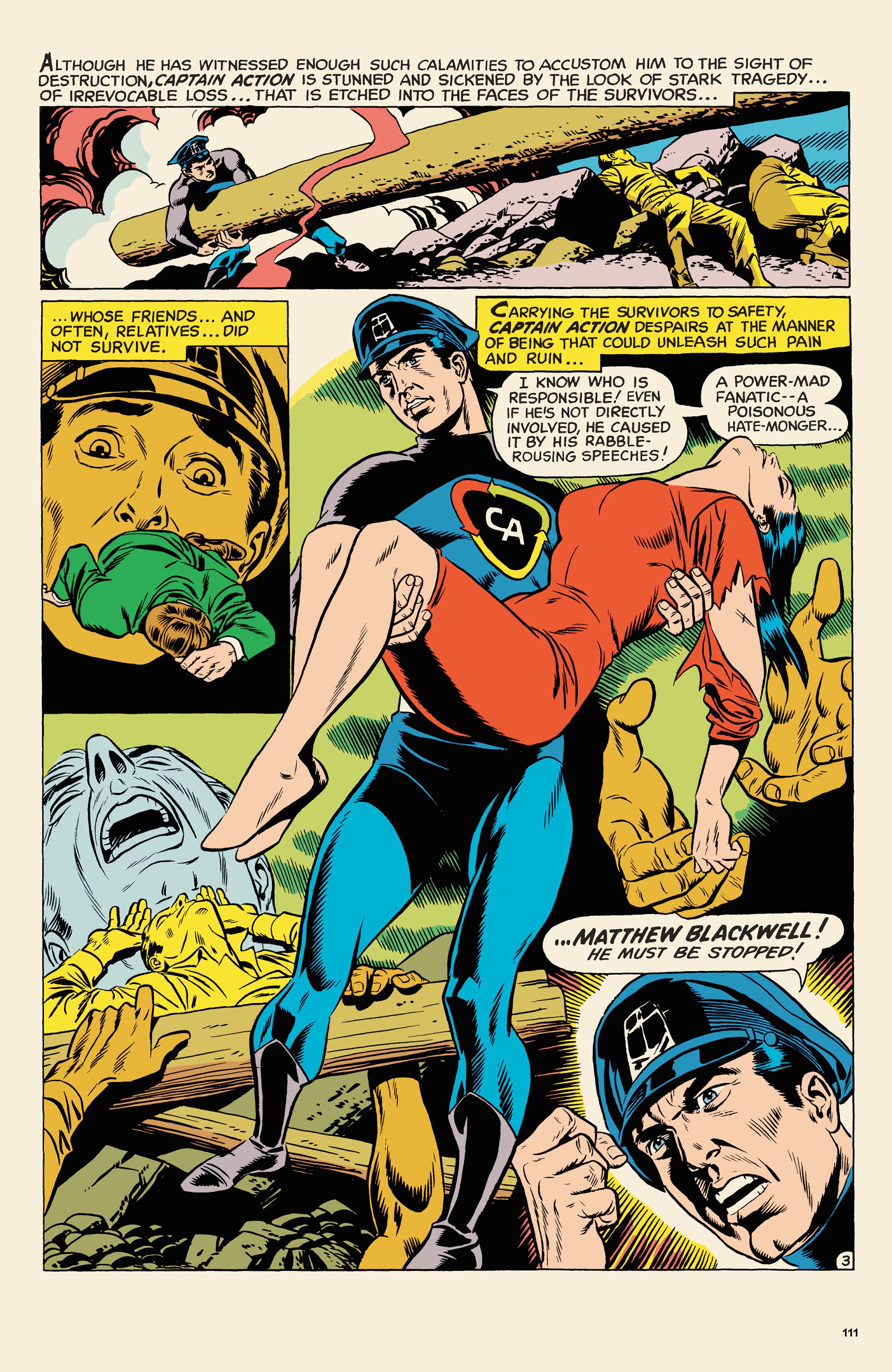Read online Captain Action: Classic Collection comic -  Issue # TPB - 113