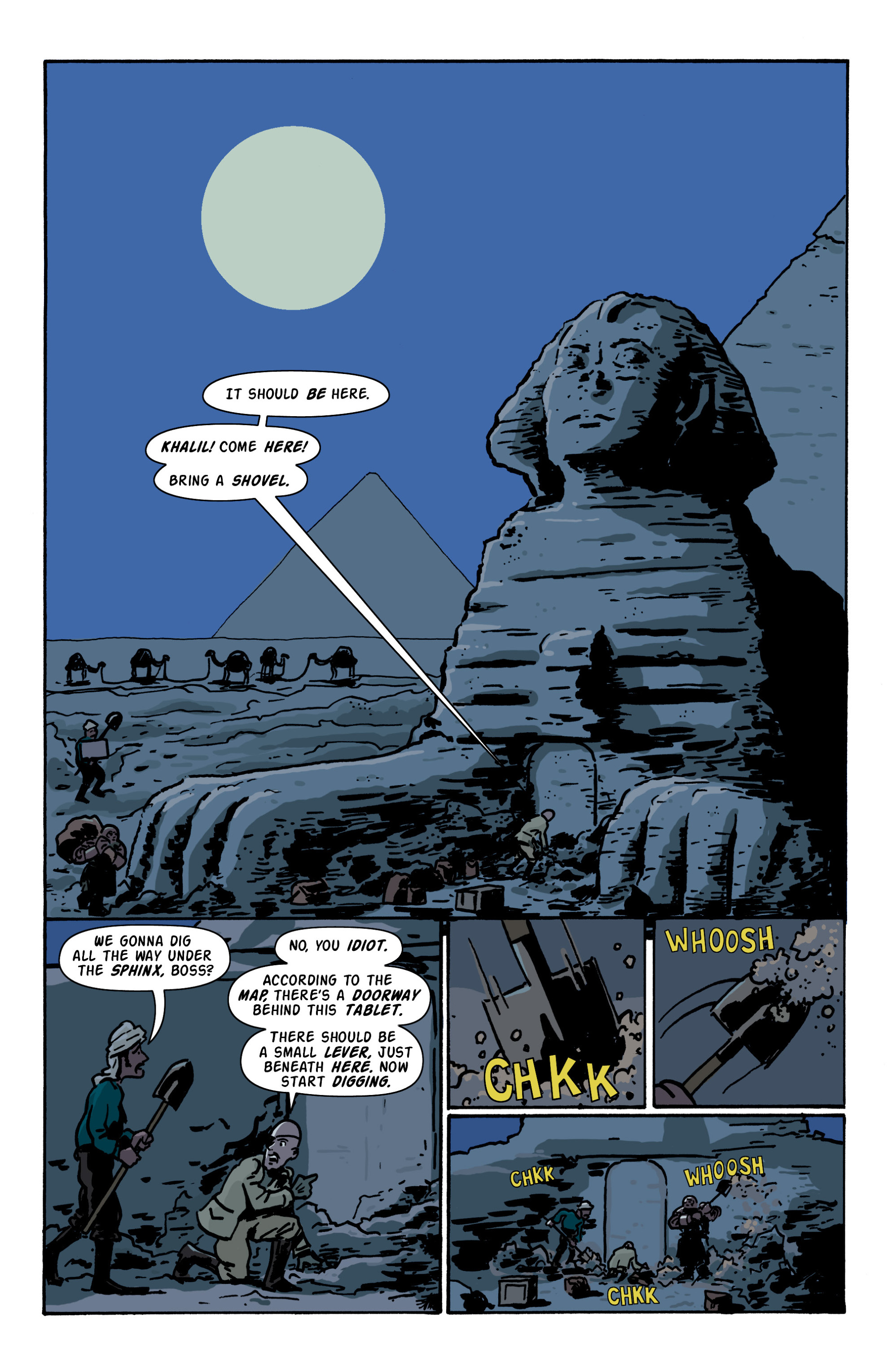 Read online Rocket Robinson and the Pharaoh's Fortune comic -  Issue # TPB (Part 2) - 98