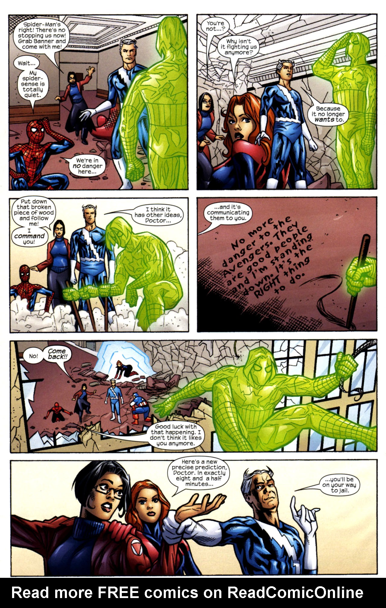 Read online Marvel Adventures The Avengers comic -  Issue #19 - 22