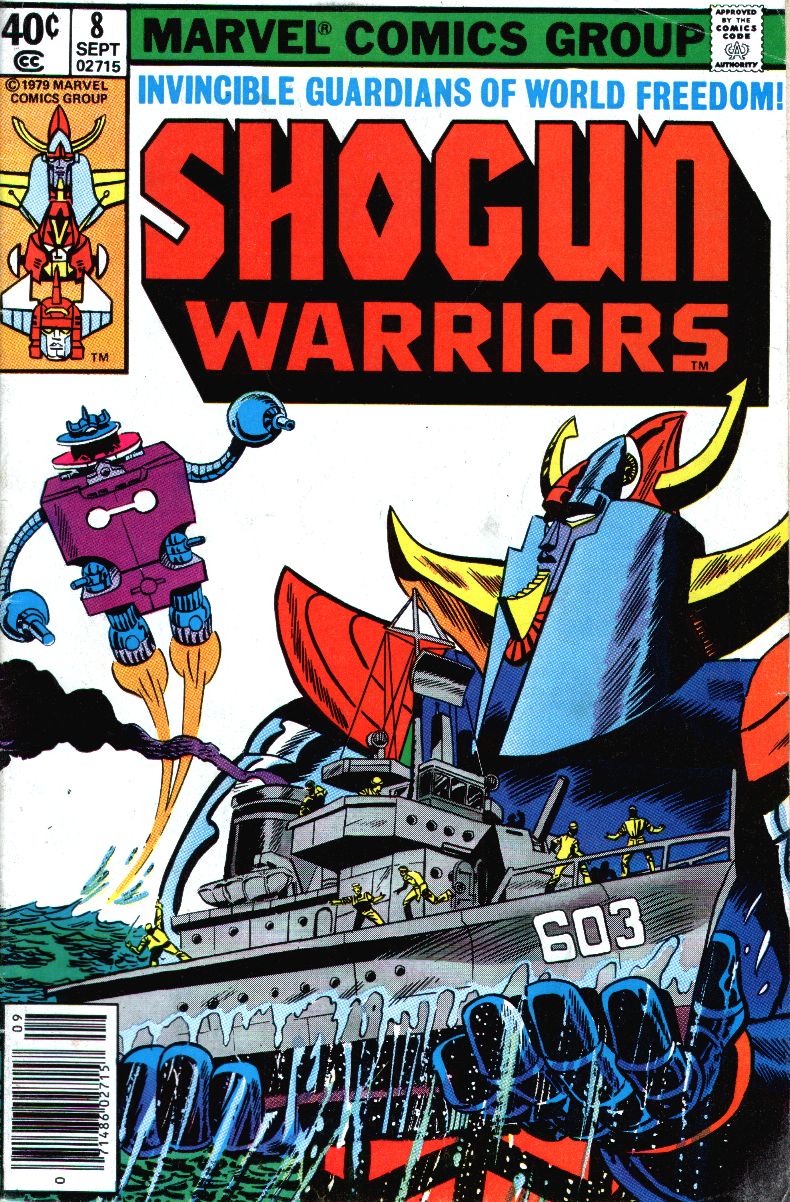 Read online Shogun Warriors comic -  Issue #8 - 1