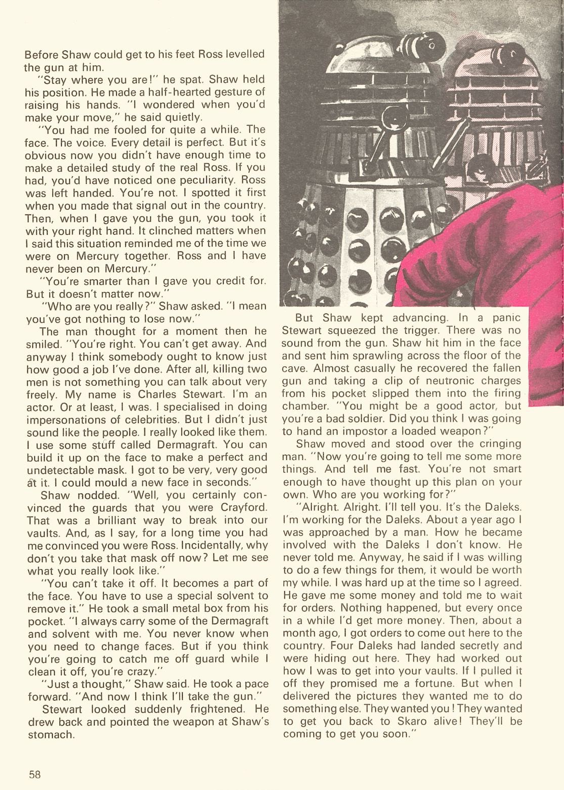 Read online Dalek Annual comic -  Issue #1978 - 58