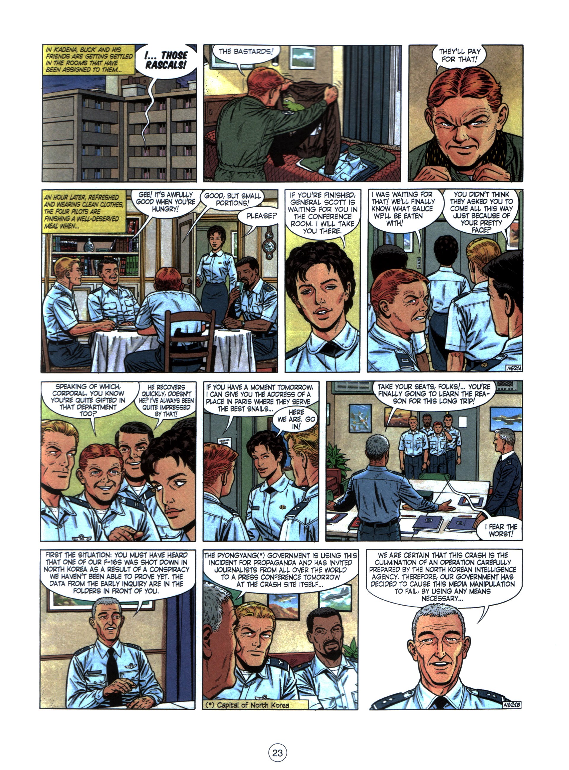 Read online Buck Danny comic -  Issue #1 - 22