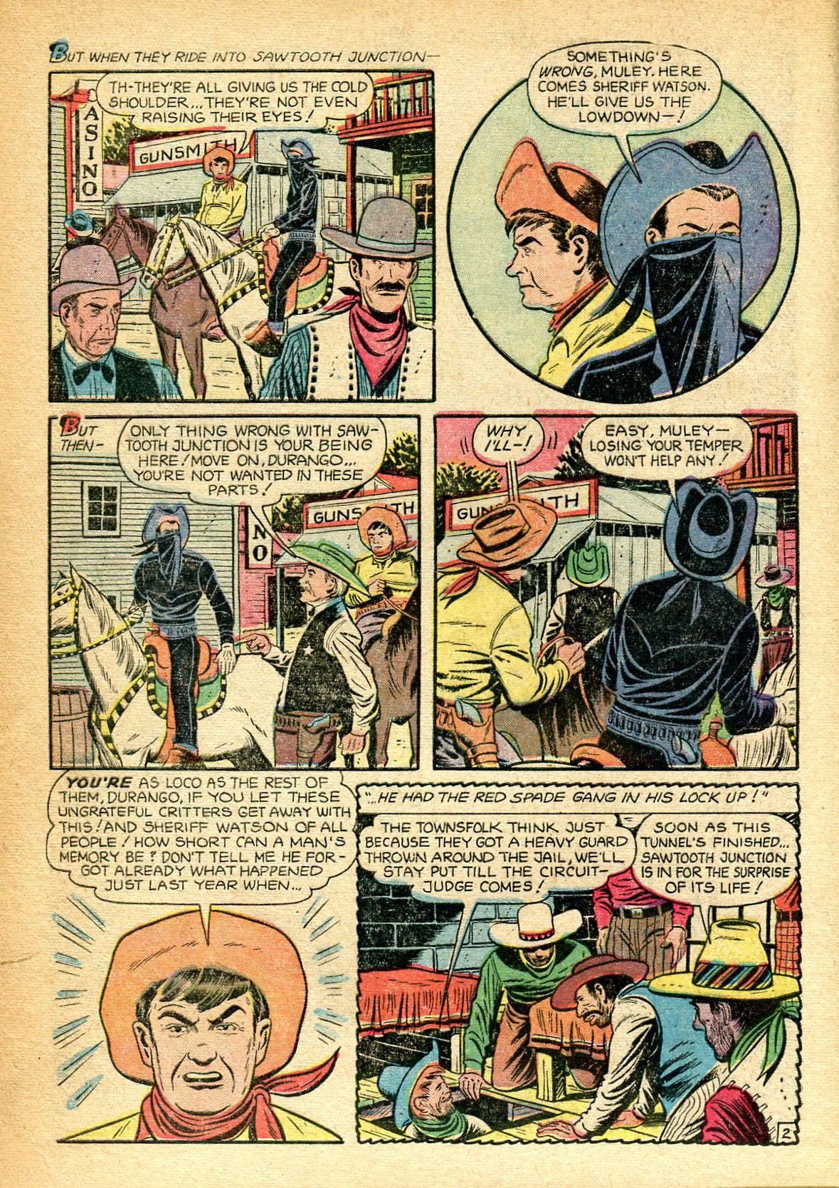 Read online Charles Starrett as The Durango Kid comic -  Issue #39 - 4