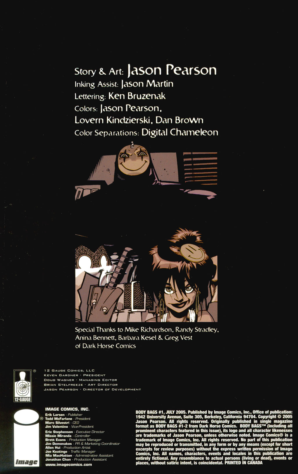 Read online Body Bags (2005) comic -  Issue #1 - 2