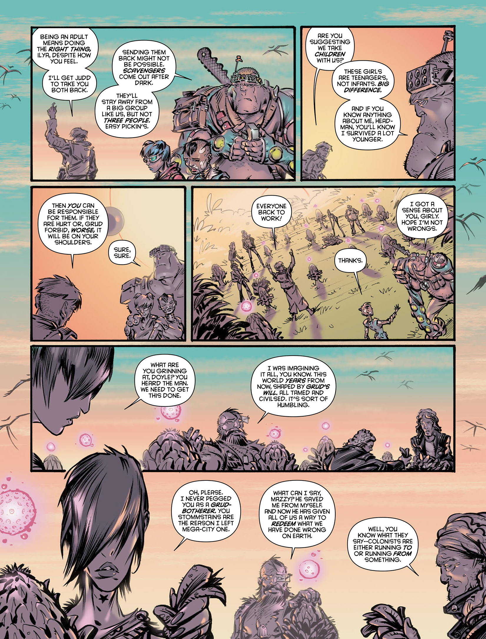 Read online Judge Dredd Megazine (Vol. 5) comic -  Issue #373 - 19