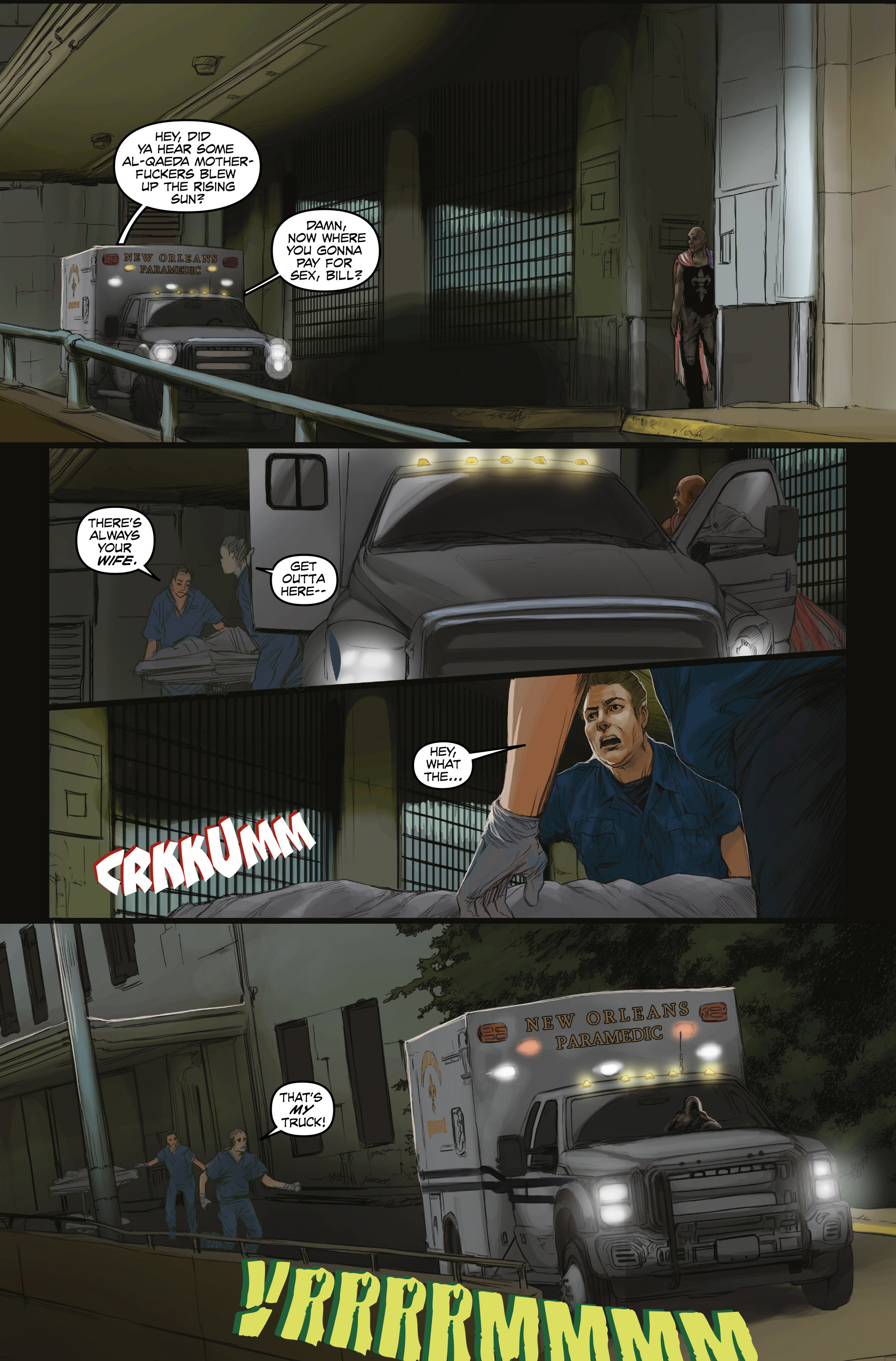 Read online Bloodthirsty: One Nation Under Water comic -  Issue #3 - 12