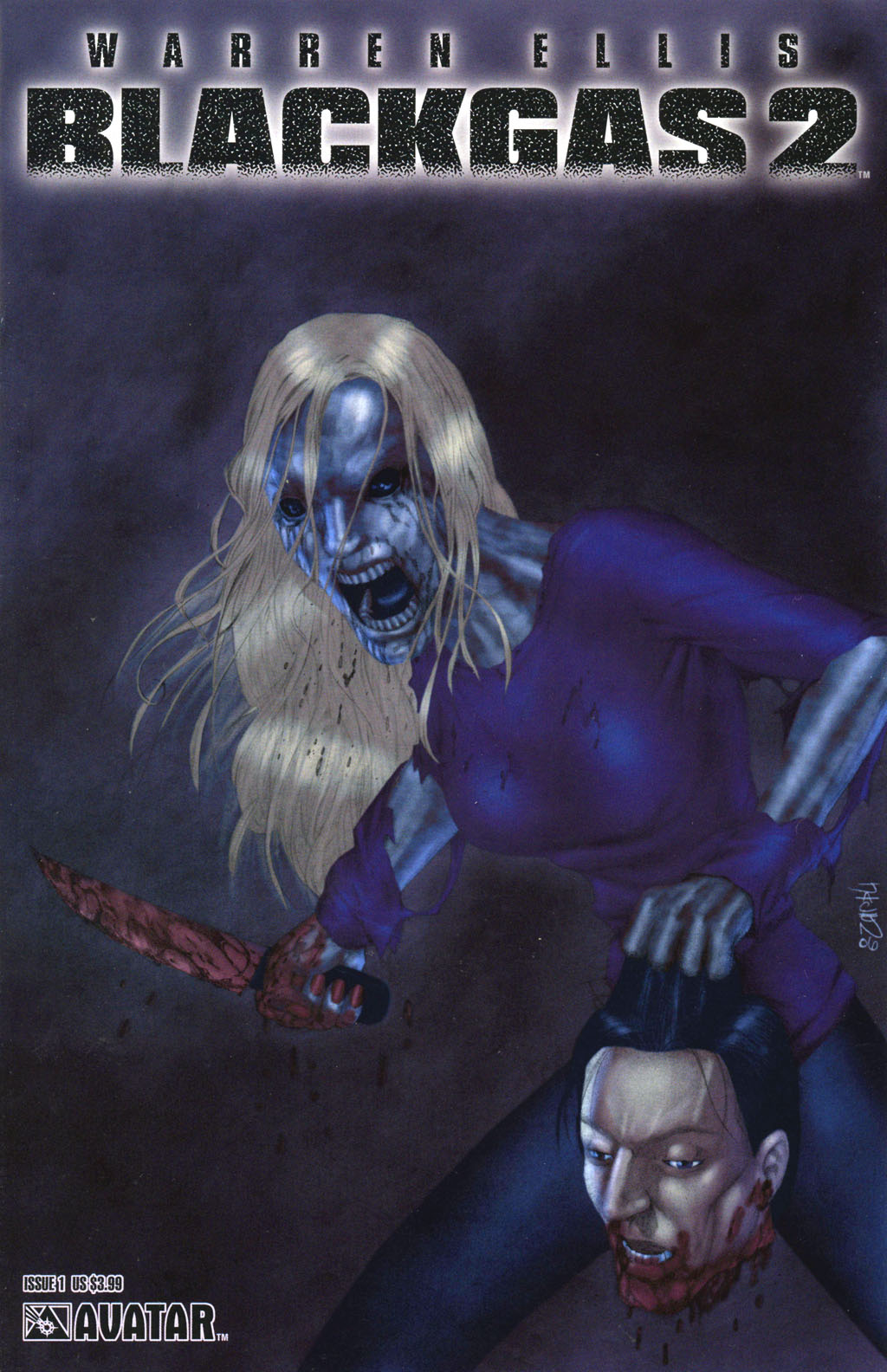 Read online Warren Ellis Blackgas2 comic -  Issue #1 - 1