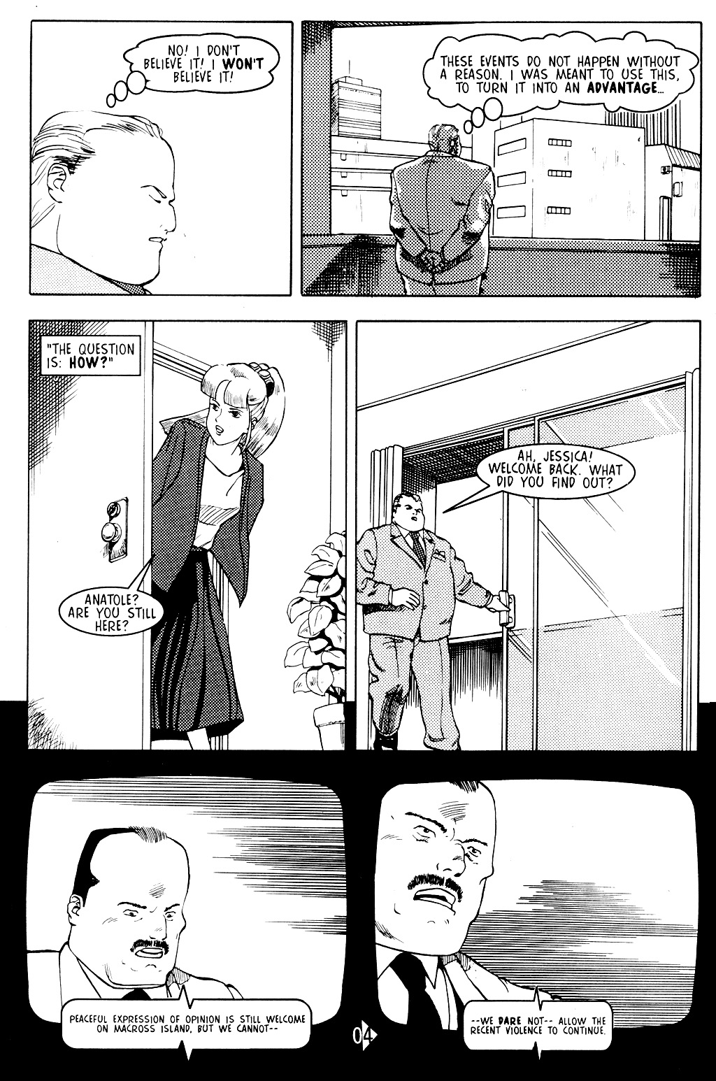 Read online Robotech: Return to Macross comic -  Issue #24 - 6