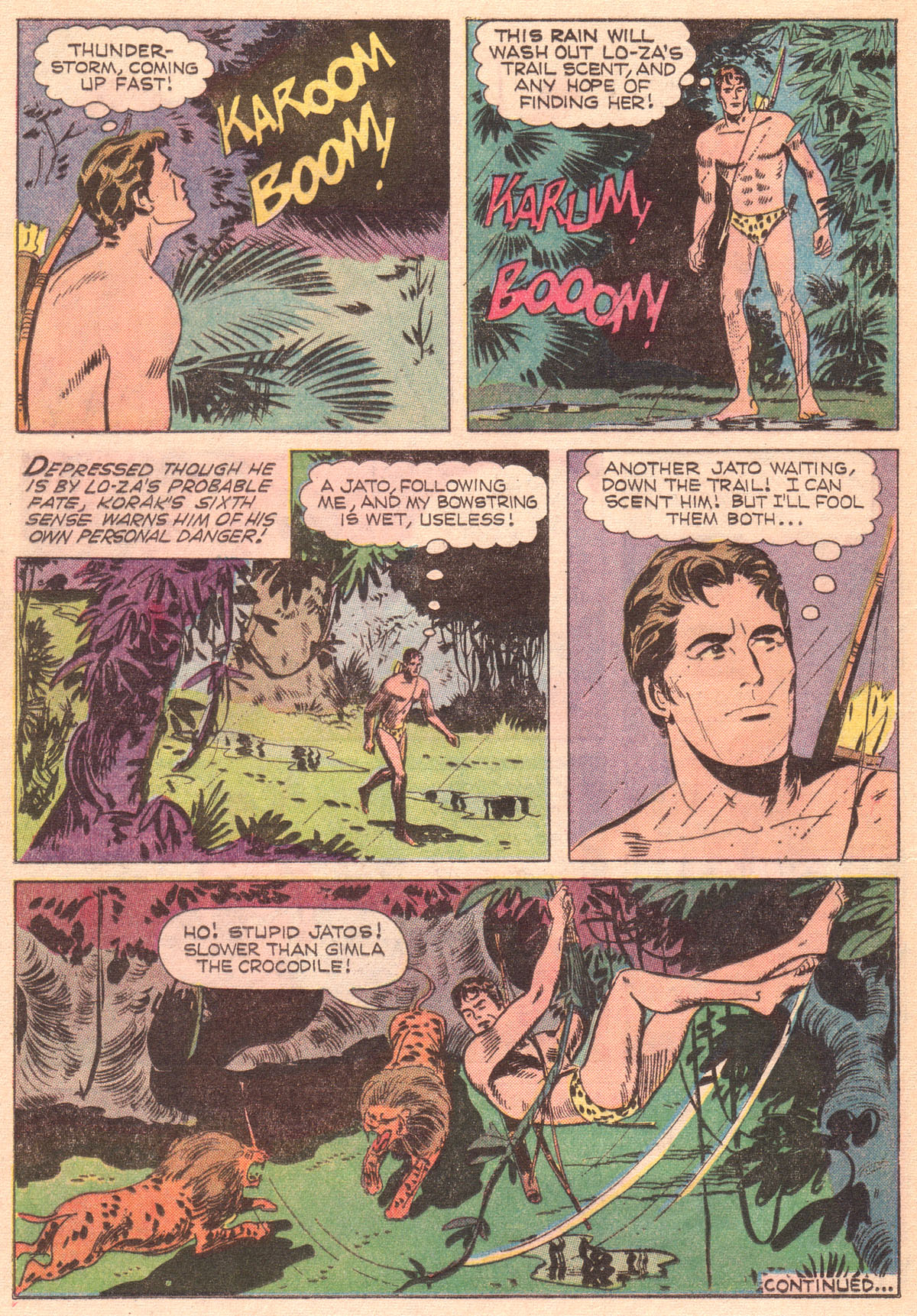 Read online Korak, Son of Tarzan (1964) comic -  Issue #26 - 16