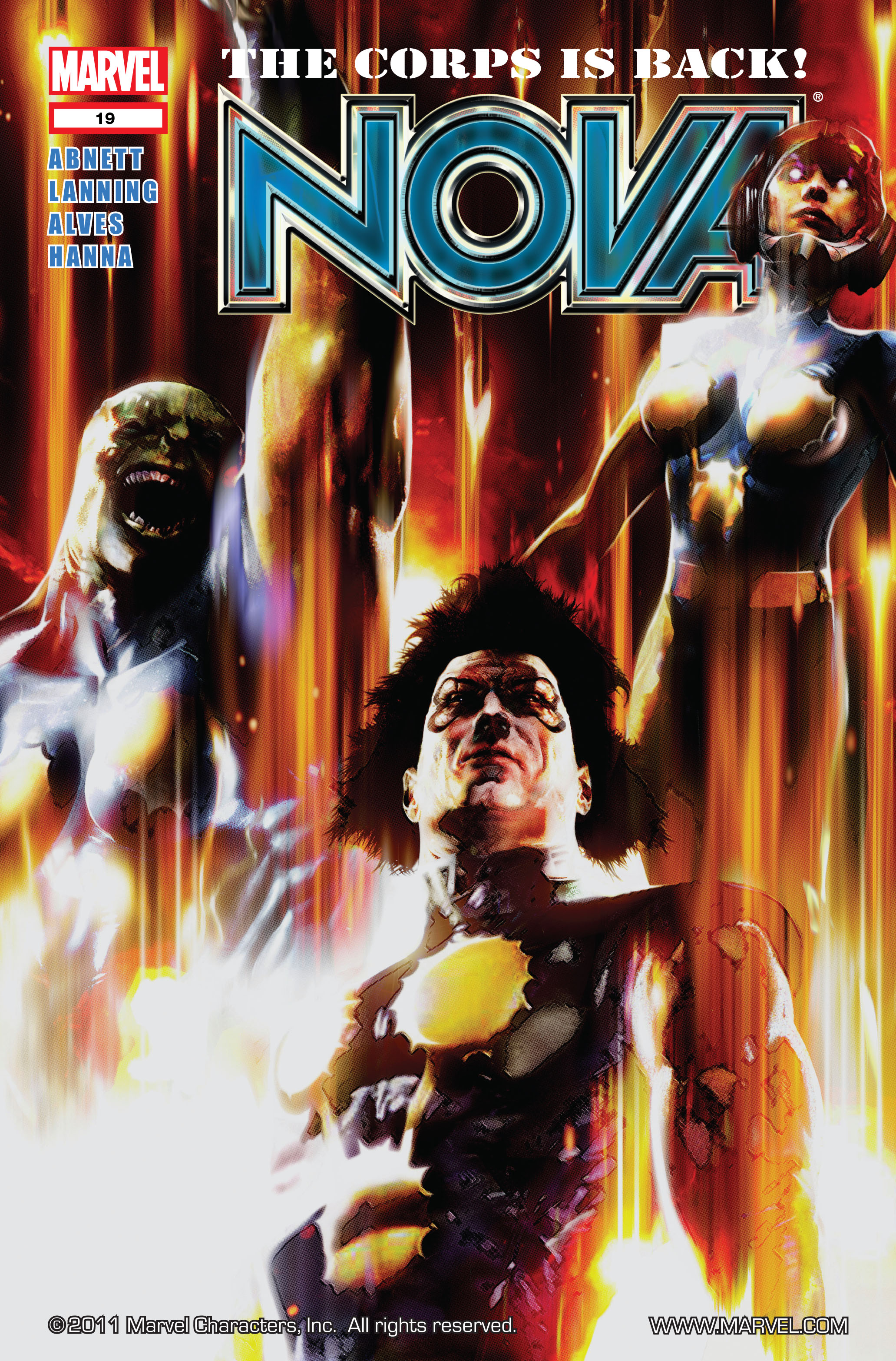 Read online Nova (2007) comic -  Issue #19 - 1