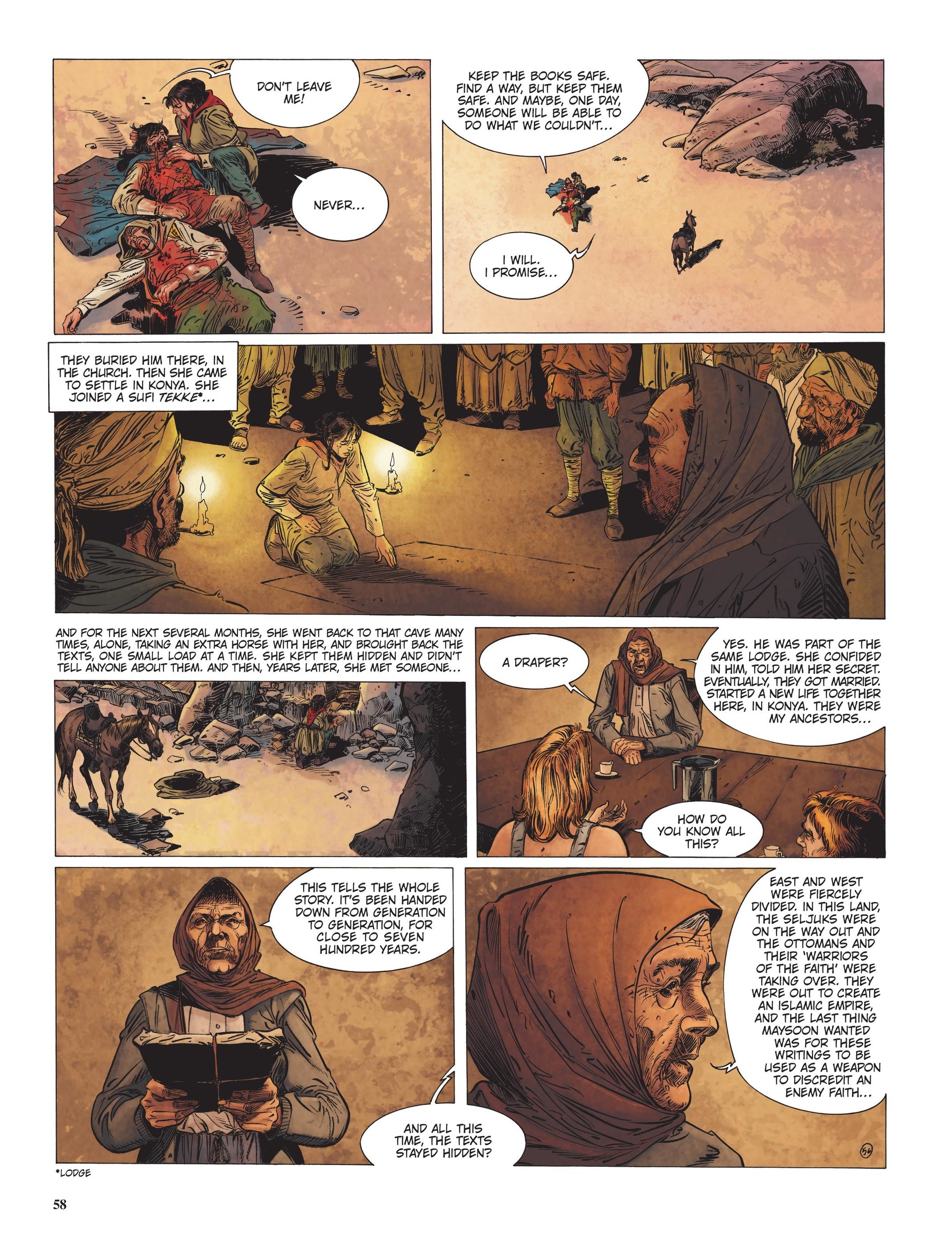 Read online The Last Templar comic -  Issue #6 - 59