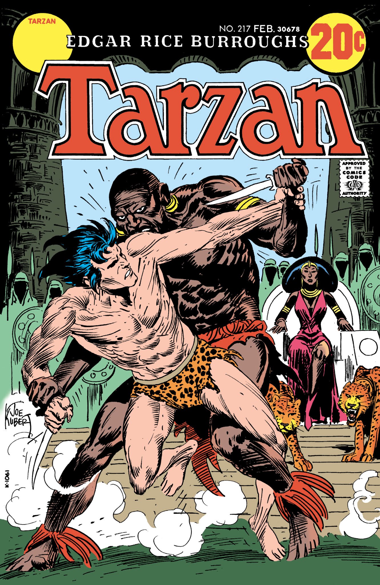 Read online Edgar Rice Burroughs' Tarzan The Joe Kubert Years comic -  Issue # TPB 2 (Part 1) - 49
