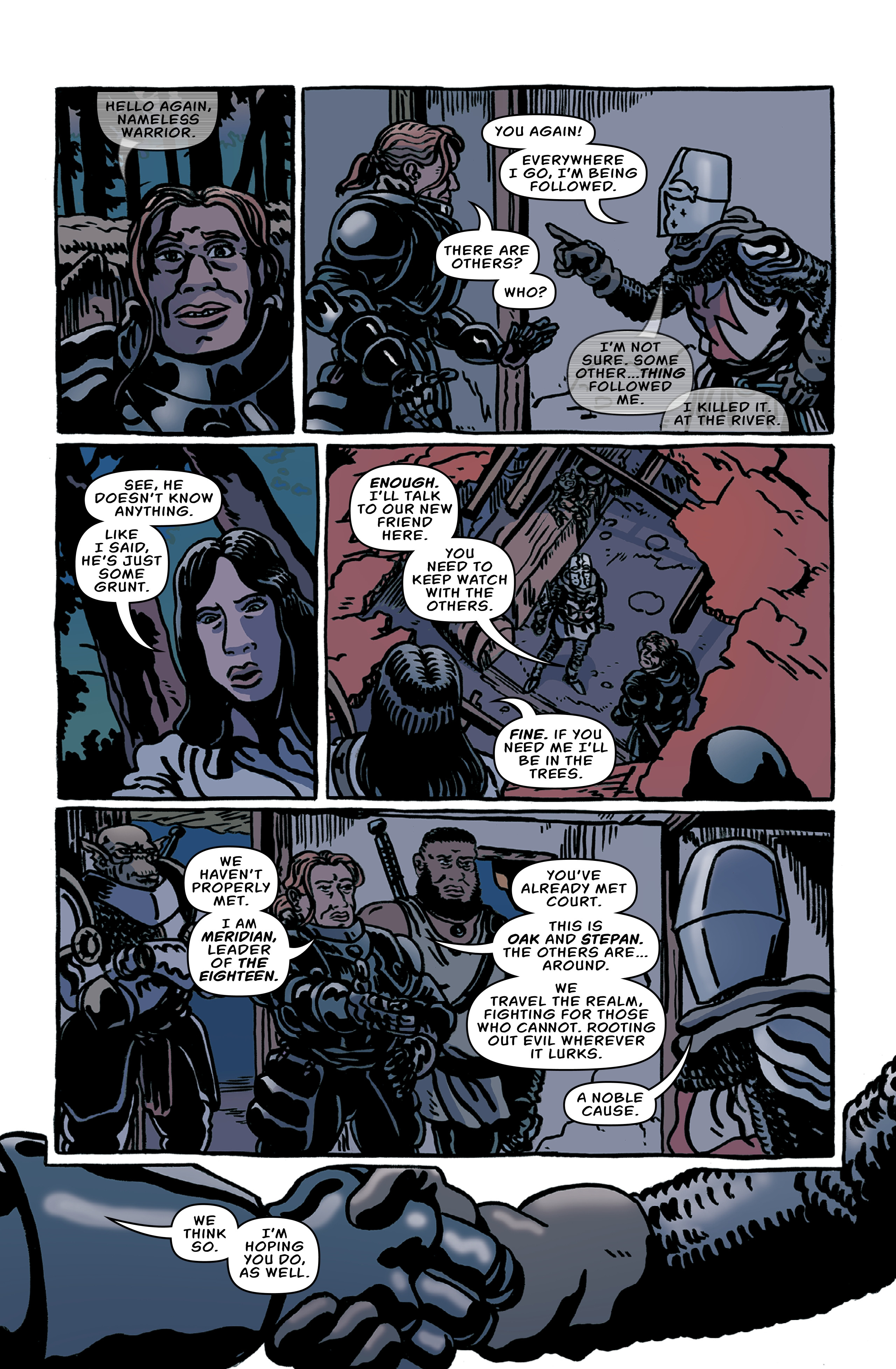 Read online Crusader comic -  Issue #3 - 7