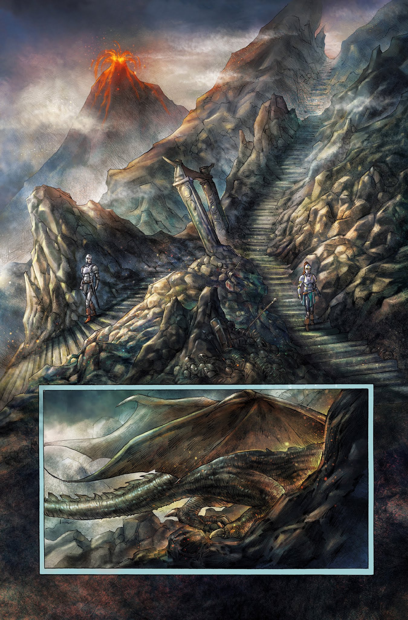 Read online Dark Souls: The Breath of Andolus comic -  Issue #4 - 24