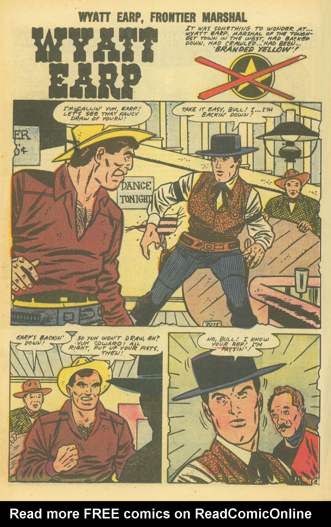 Read online Wyatt Earp Frontier Marshal comic -  Issue #20 - 22