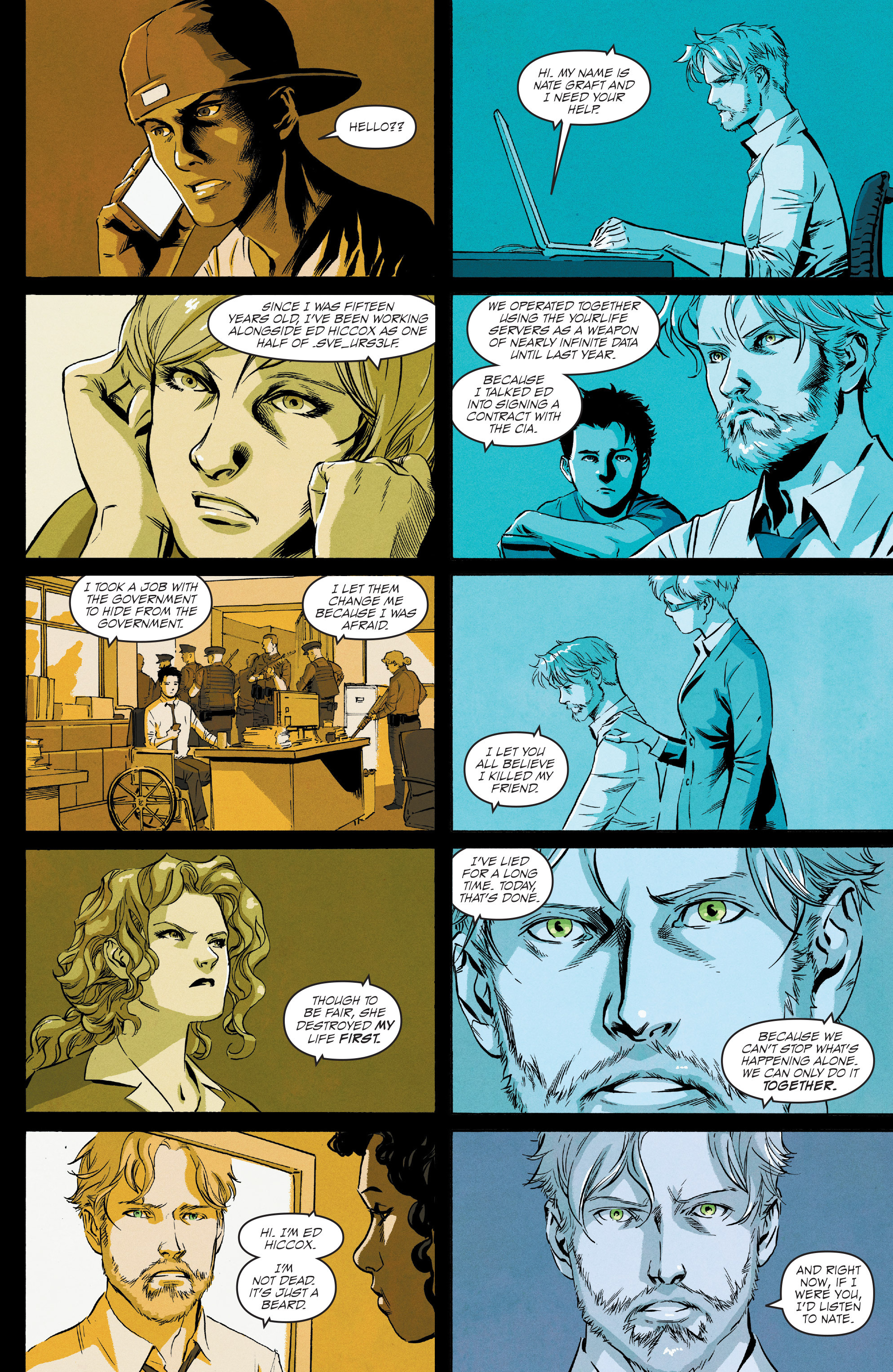 Read online Hacktivist Volume 2 comic -  Issue #6 - 5