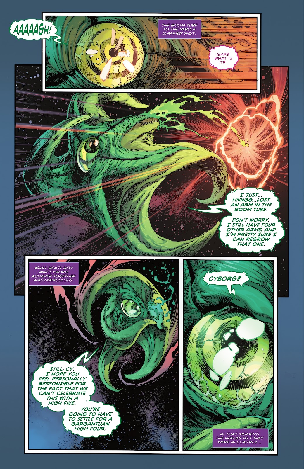 Titans: Beast World issue 1 - Page 34