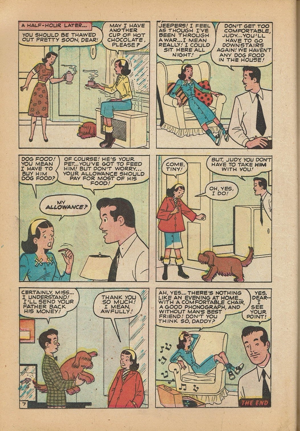 Read online Junior Miss (1947) comic -  Issue #38 - 16