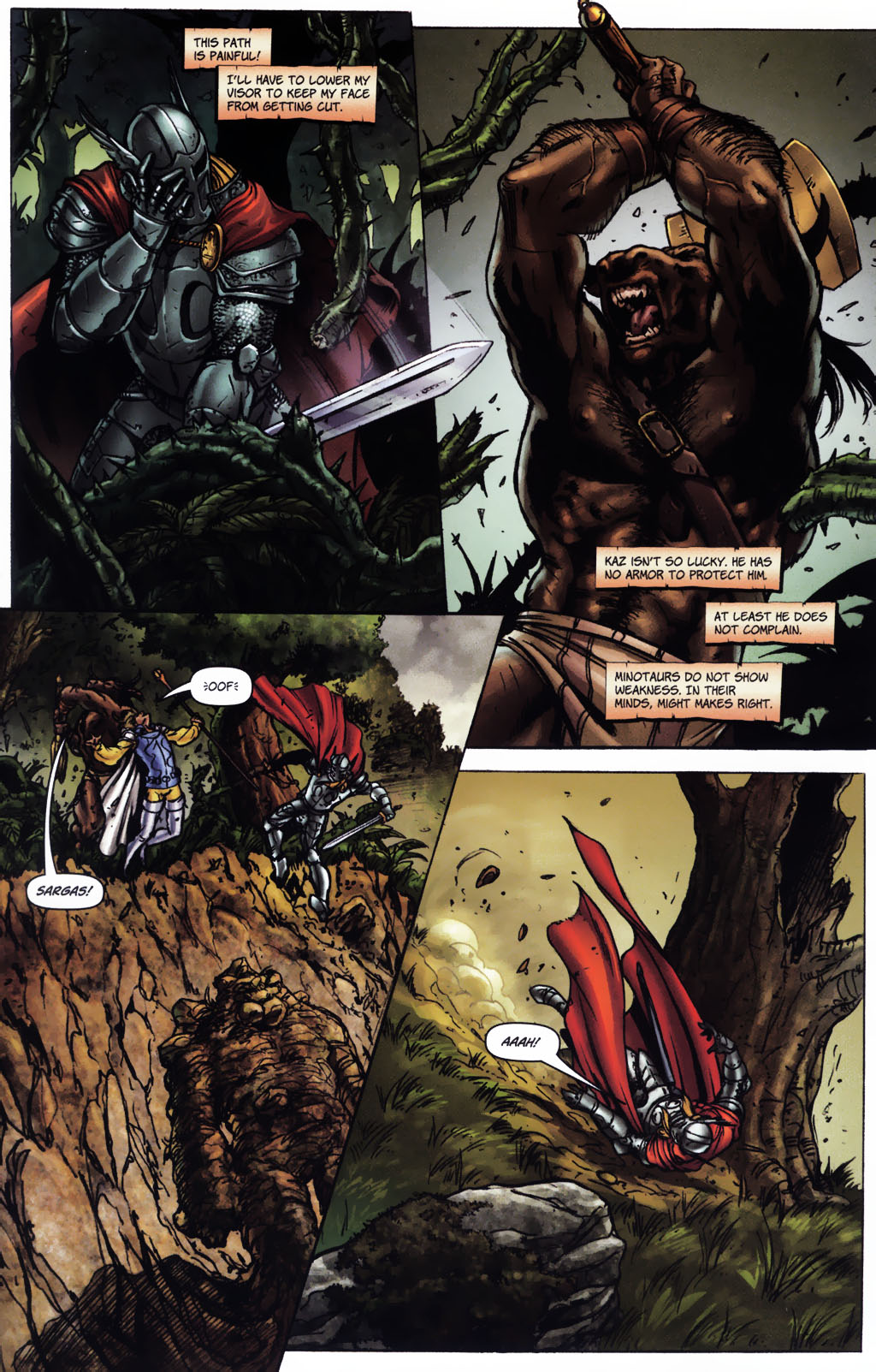 Read online Dragonlance: The Legend of Huma comic -  Issue #5 - 7