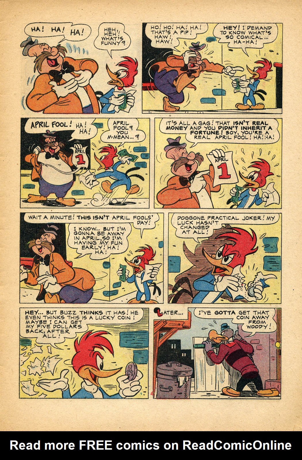 Read online Walter Lantz Woody Woodpecker (1952) comic -  Issue #27 - 7