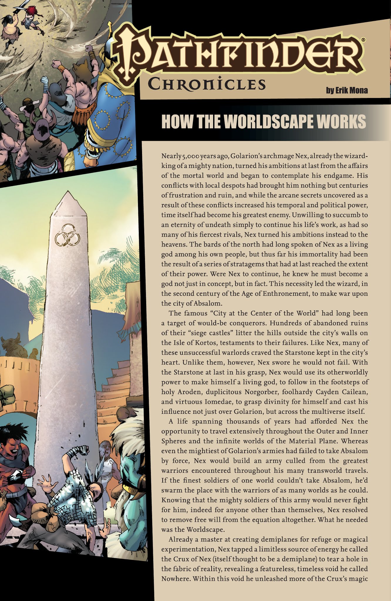 Read online Pathfinder: Worldscape (2018) comic -  Issue # Swords of Sorrow - 23