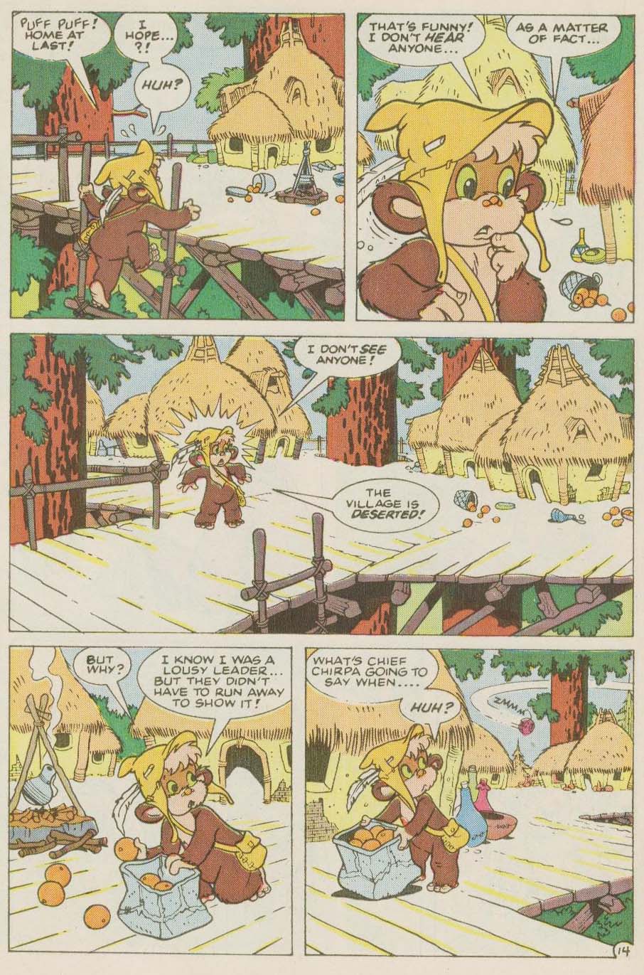 Read online Ewoks (1987) comic -  Issue #14 - 15