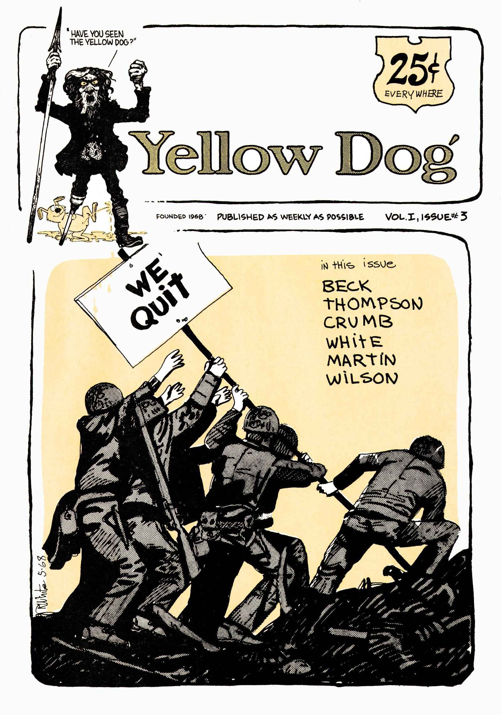 Read online Yellow Dog comic -  Issue #3 - 1