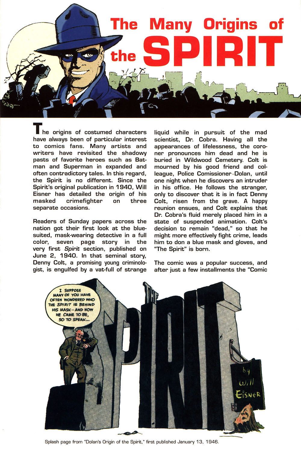 Read online The Spirit: The New Adventures comic -  Issue #1 - 30