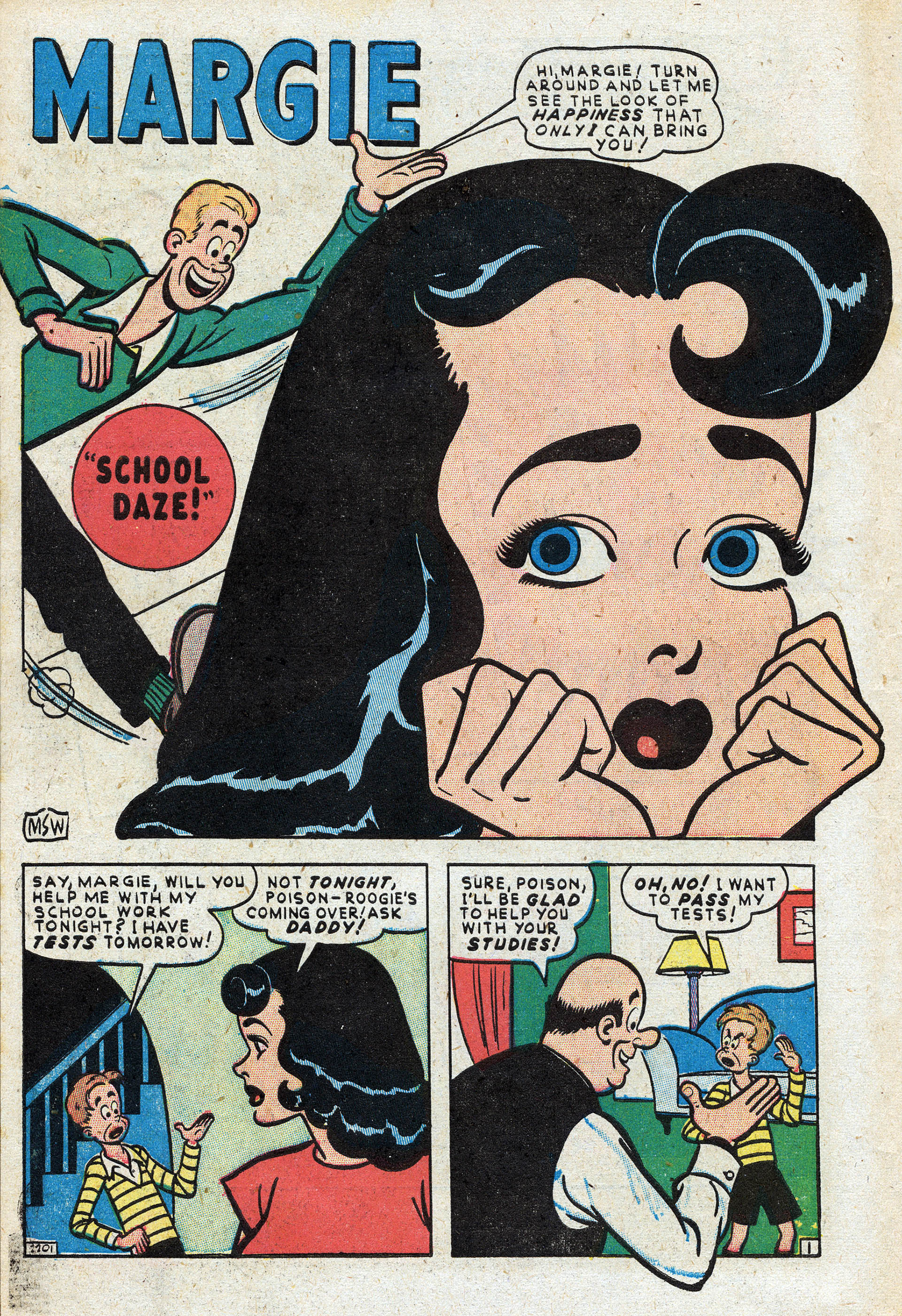 Read online Margie Comics comic -  Issue #40 - 10