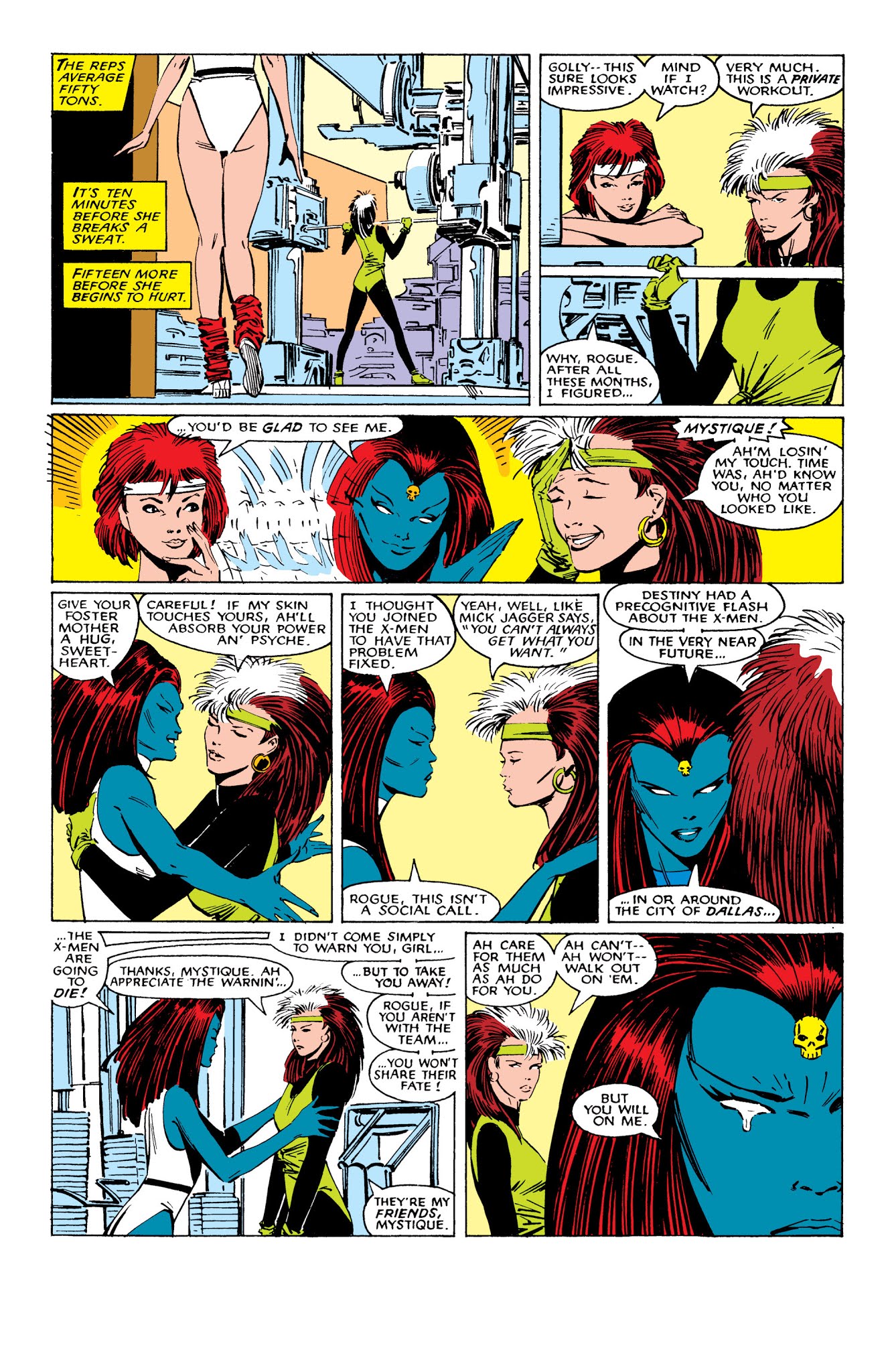Read online X-Men: Fall of the Mutants comic -  Issue # TPB 1 (Part 2) - 3