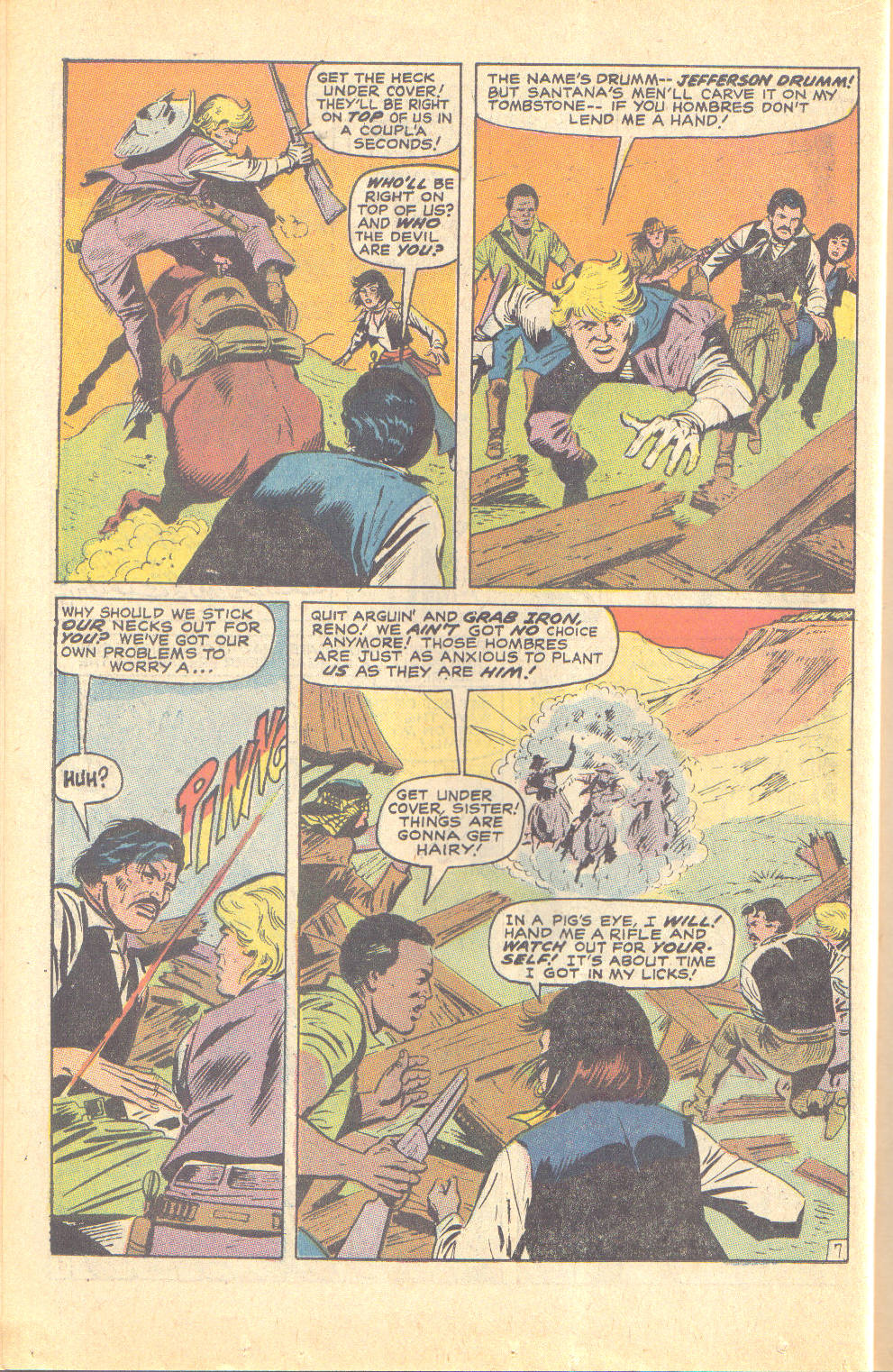 Read online Wild Western Action comic -  Issue #1 - 10