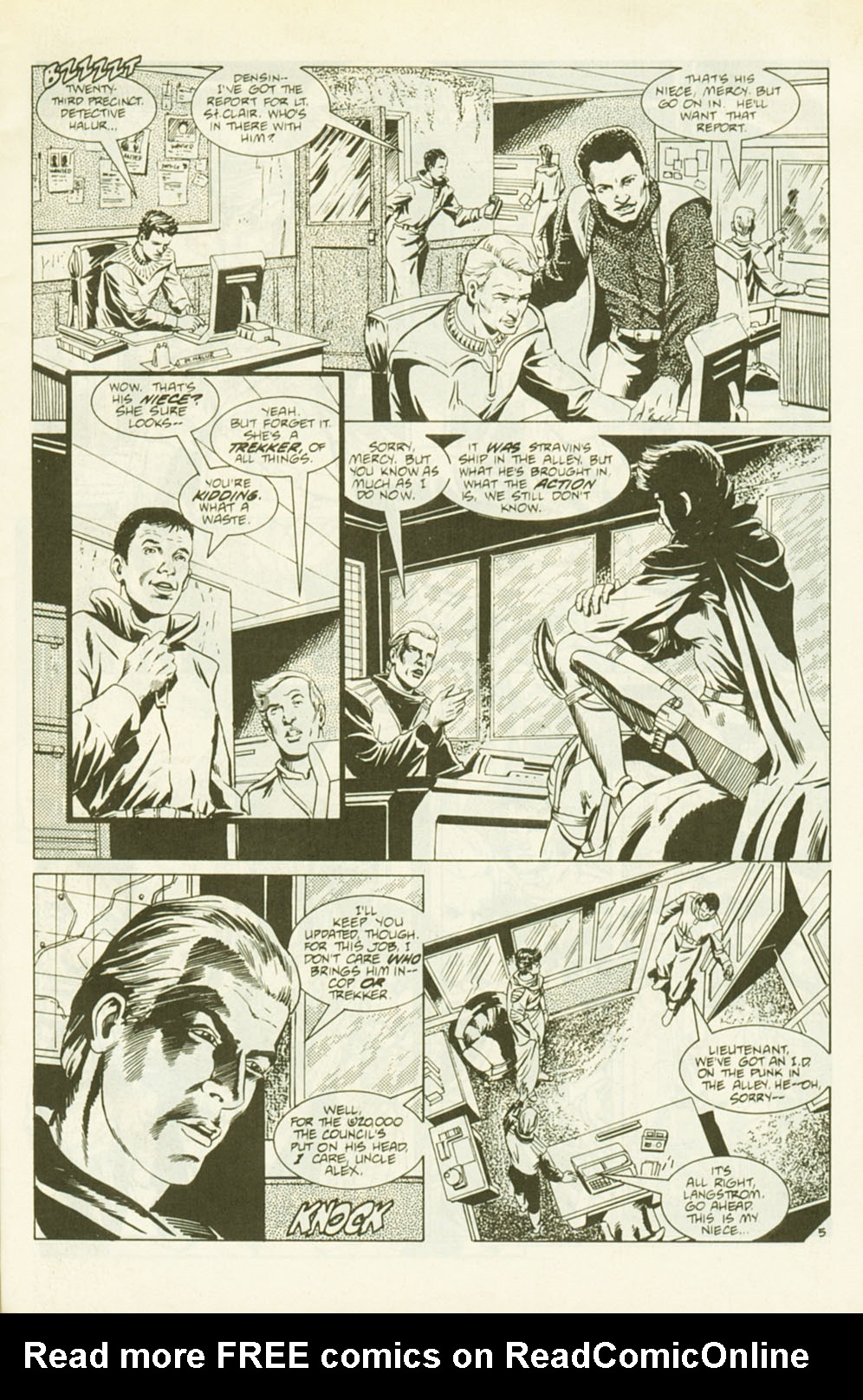 Read online Trekker comic -  Issue #1 - 7