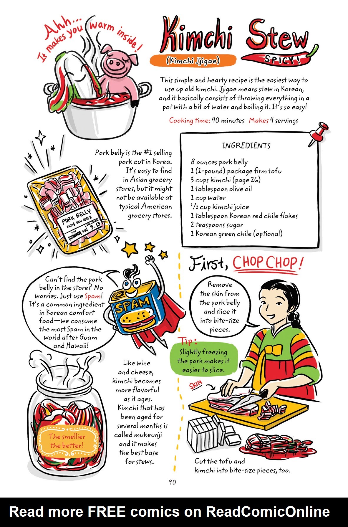 Read online Cook Korean! A Comic Book With Recipes comic -  Issue # TPB (Part 1) - 89