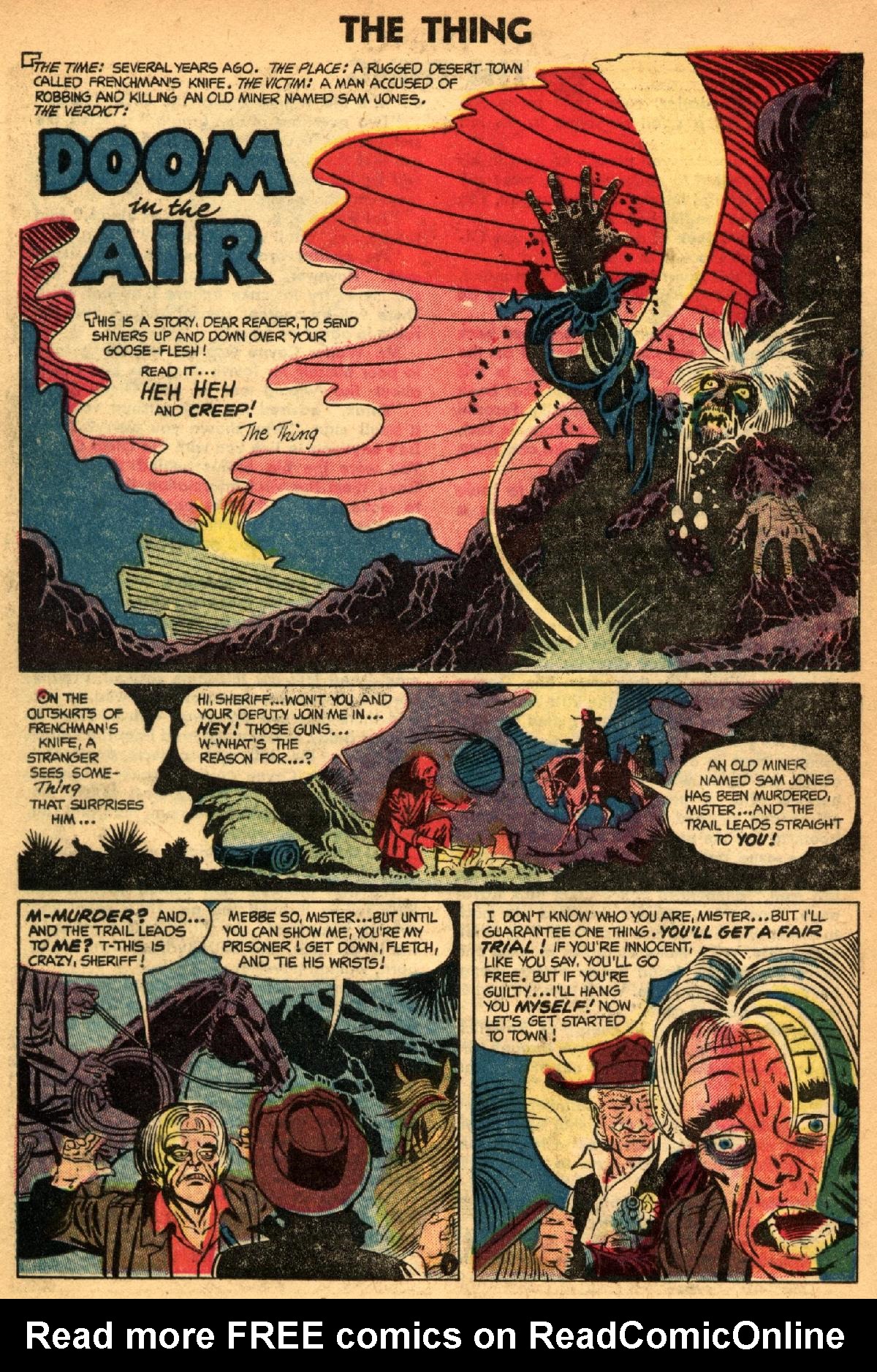 Read online The Thing! (1952) comic -  Issue #14 - 21