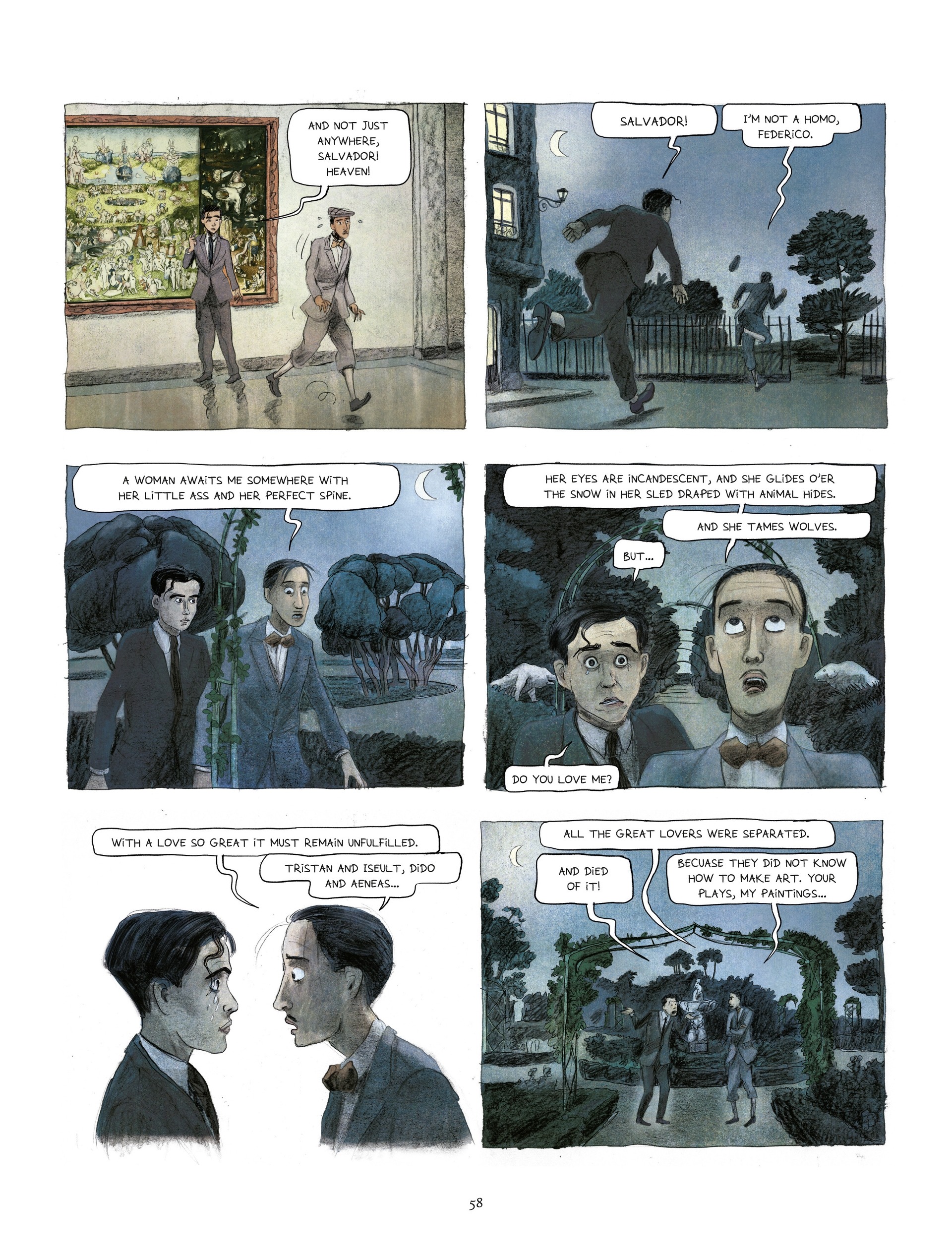 Read online Dalí: Before Gala comic -  Issue # TPB - 60