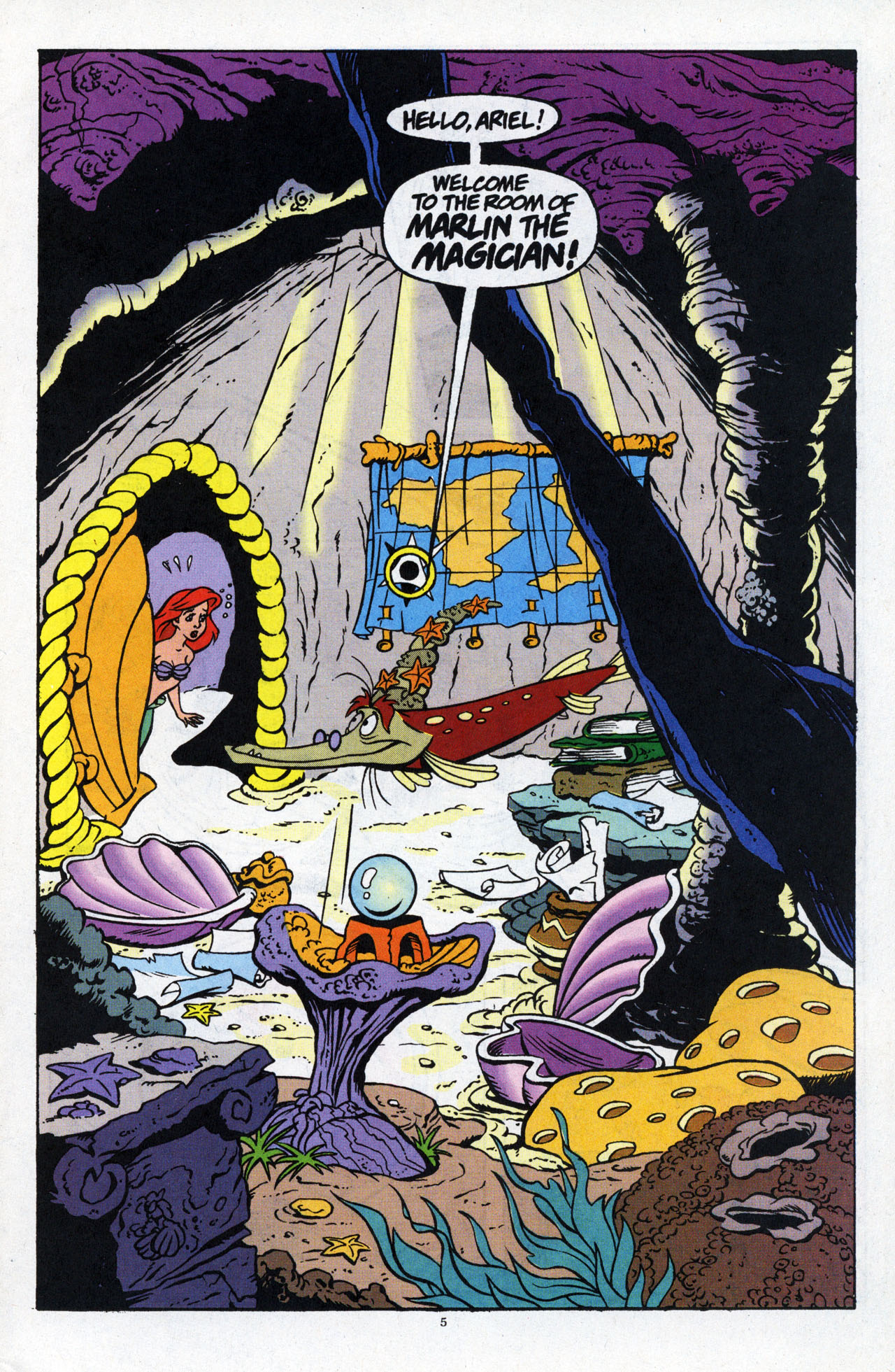 Read online Disney's The Little Mermaid comic -  Issue #12 - 7