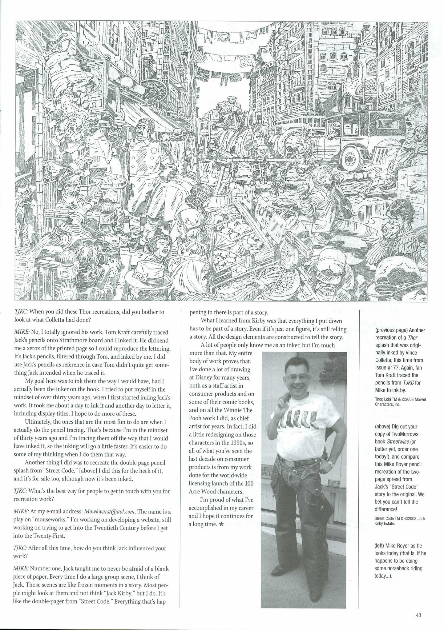 Read online The Jack Kirby Collector comic -  Issue #37 - 46