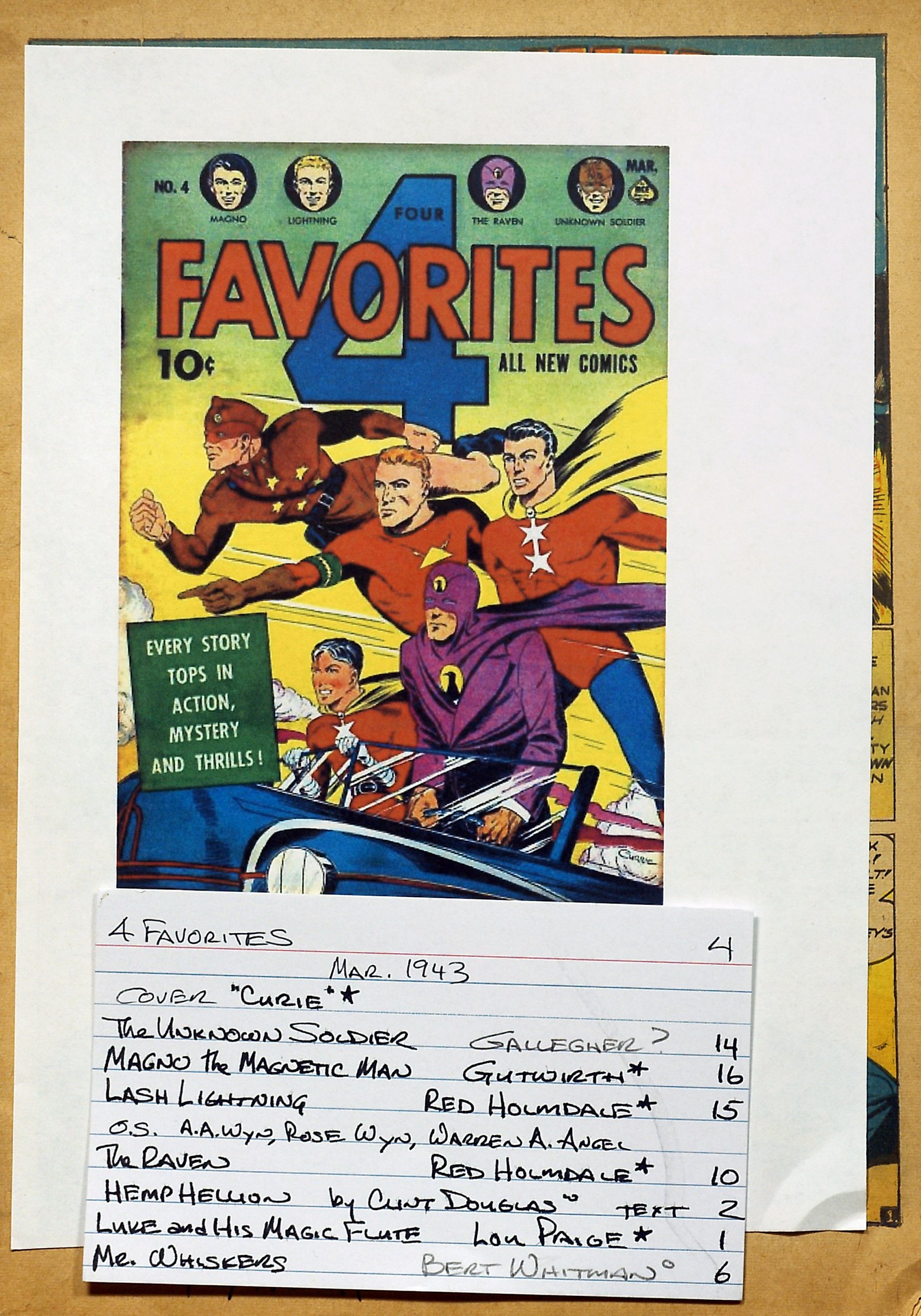 Read online Four Favorites comic -  Issue #4 - 69