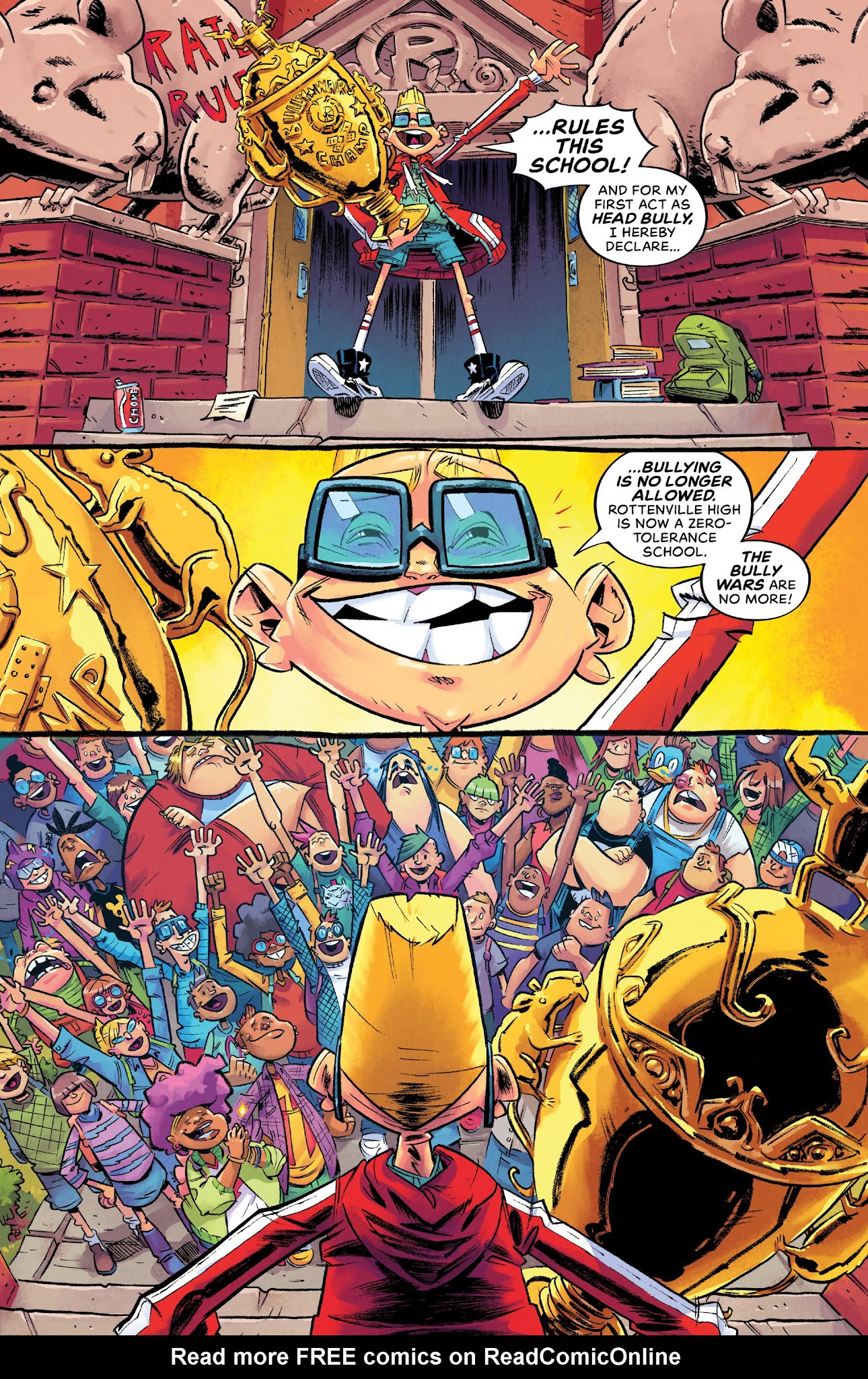 Read online Bully Wars comic -  Issue #5 - 20