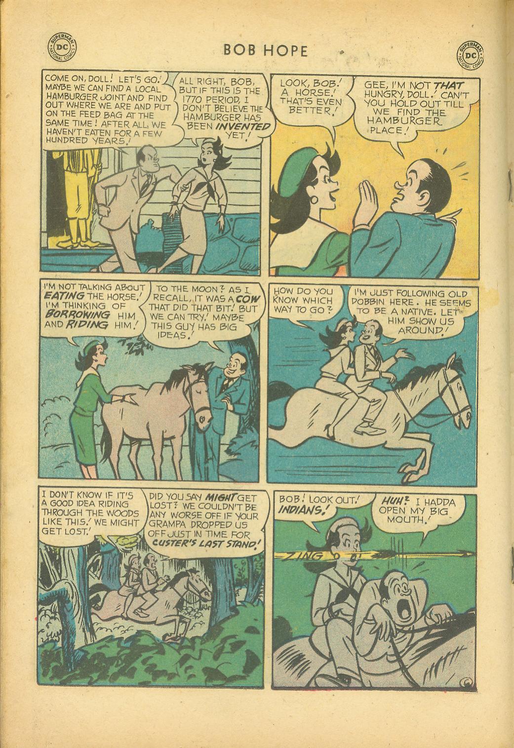 Read online The Adventures of Bob Hope comic -  Issue #49 - 18