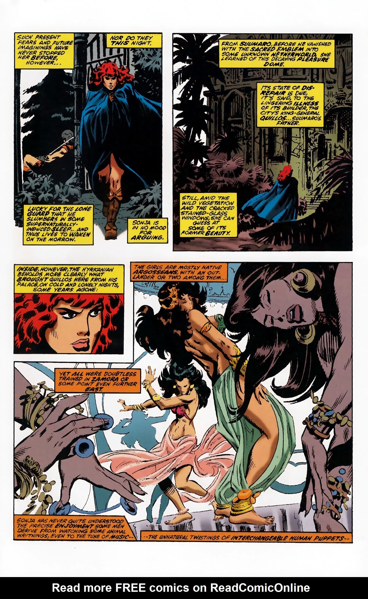 Read online The Adventures of Red Sonja comic -  Issue # TPB 3 - 93