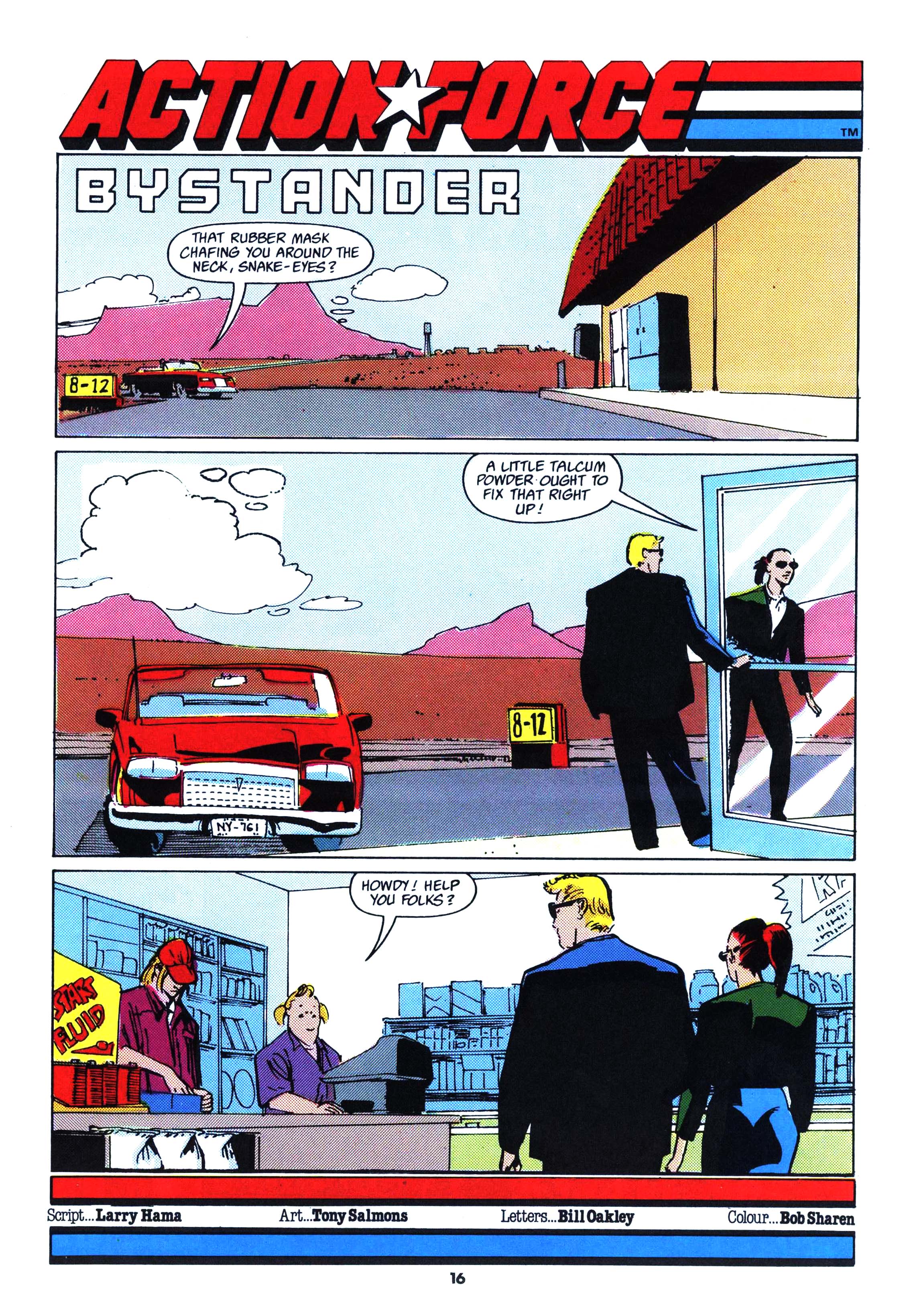 Read online Action Force comic -  Issue #50 - 16