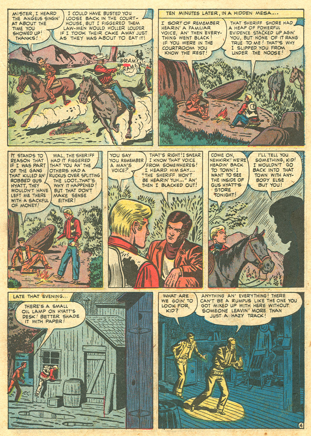 Read online Kid Colt Outlaw comic -  Issue #26 - 30