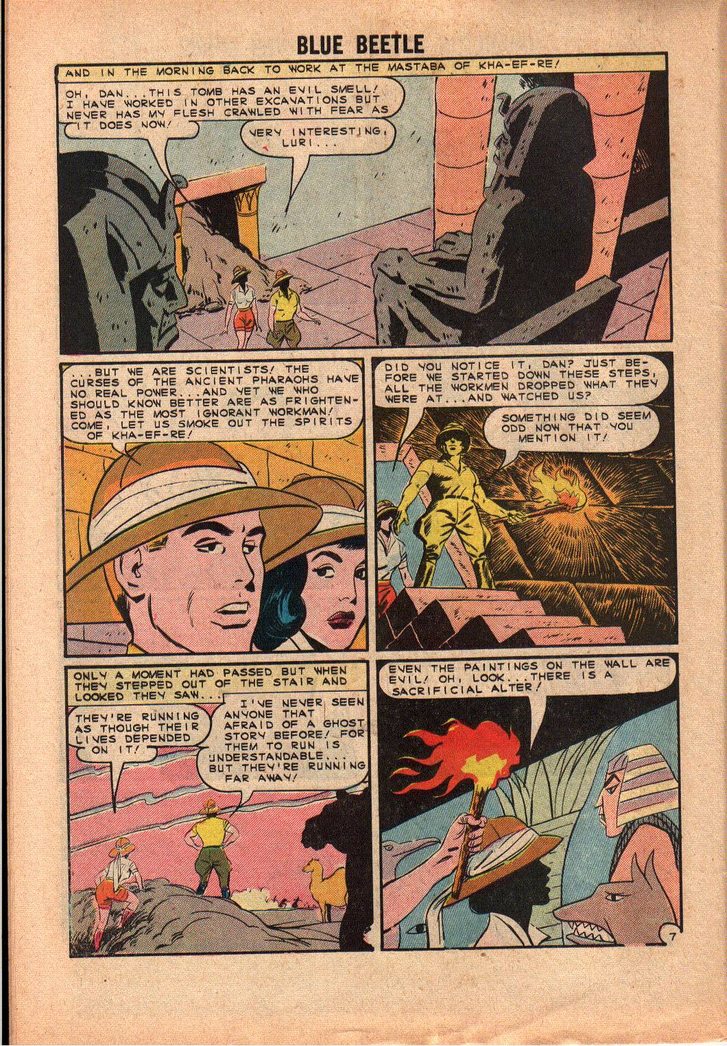 Read online Blue Beetle (1964) comic -  Issue #1 - 10