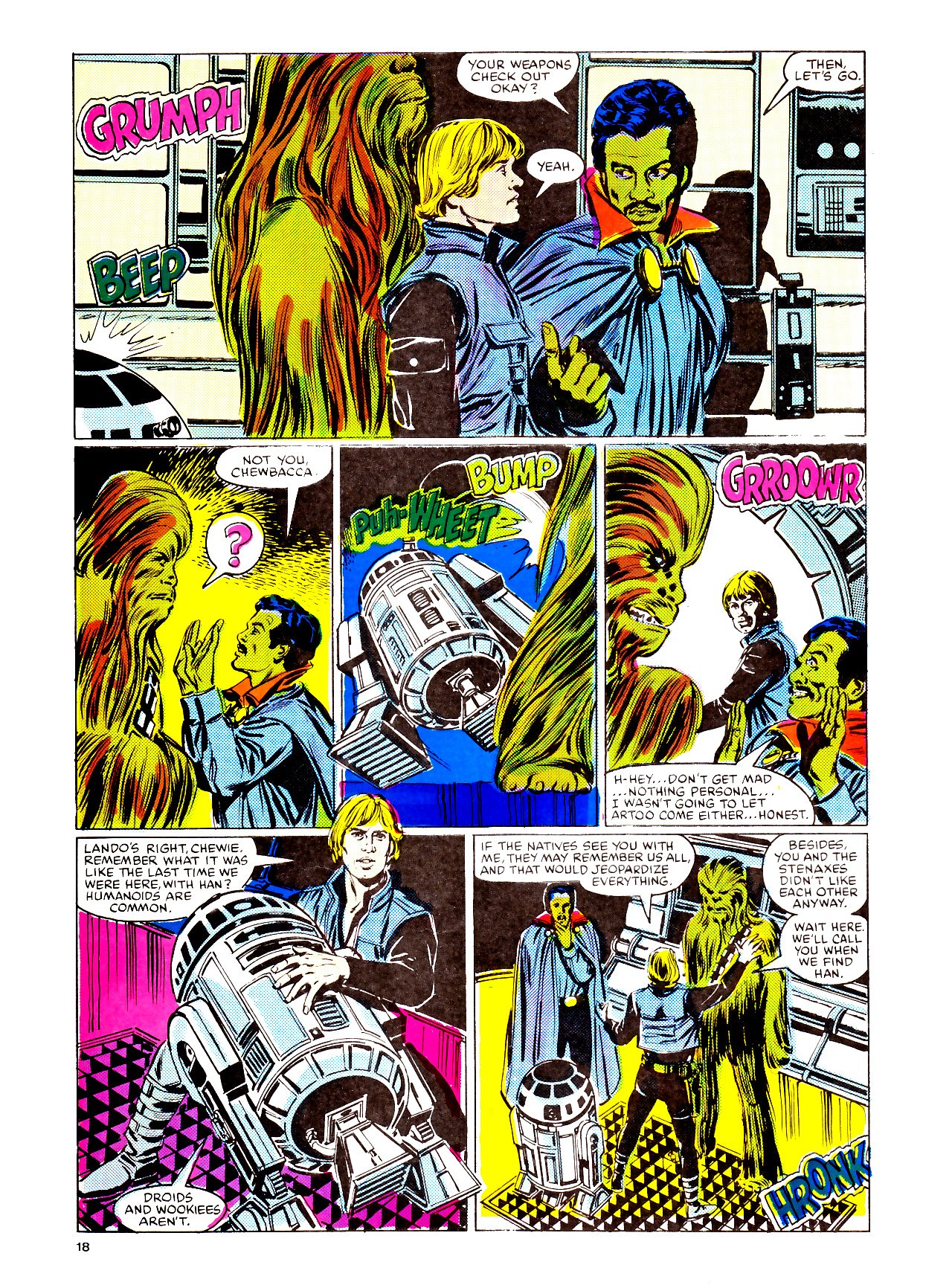 Read online Return of the Jedi comic -  Issue #148 - 18