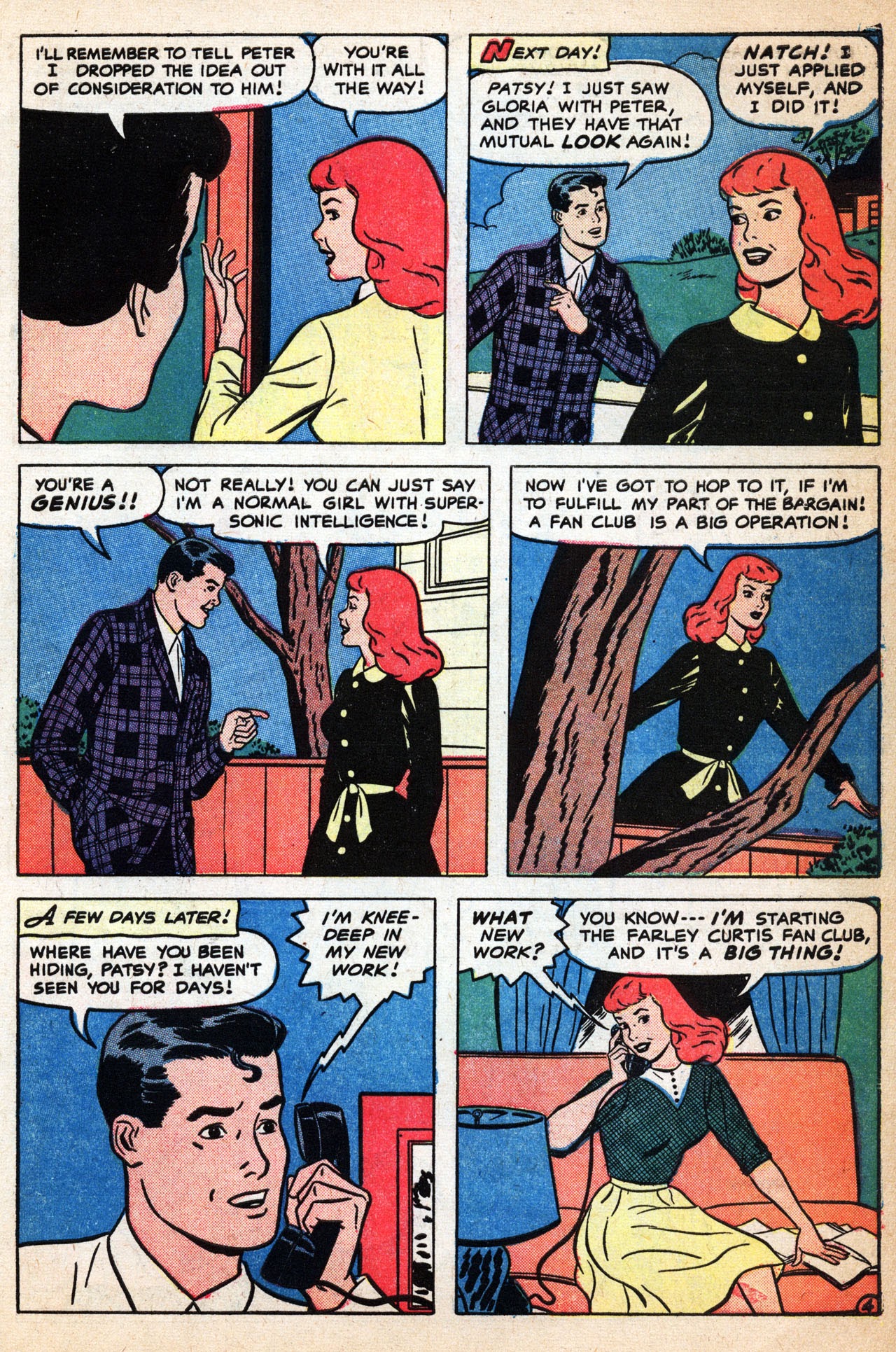 Read online Patsy and her Pals comic -  Issue #28 - 31