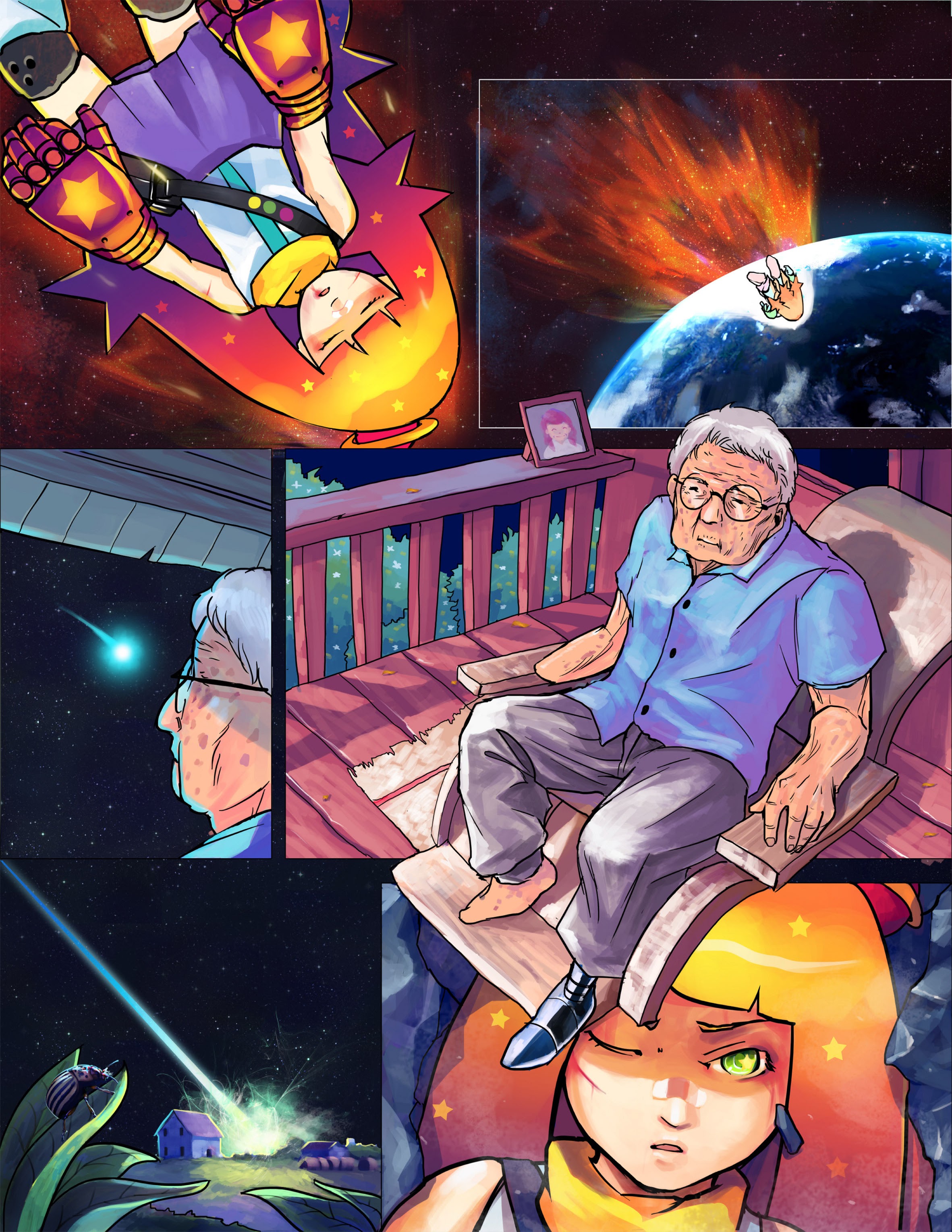 Read online Starpunch Girl comic -  Issue #1 - 20