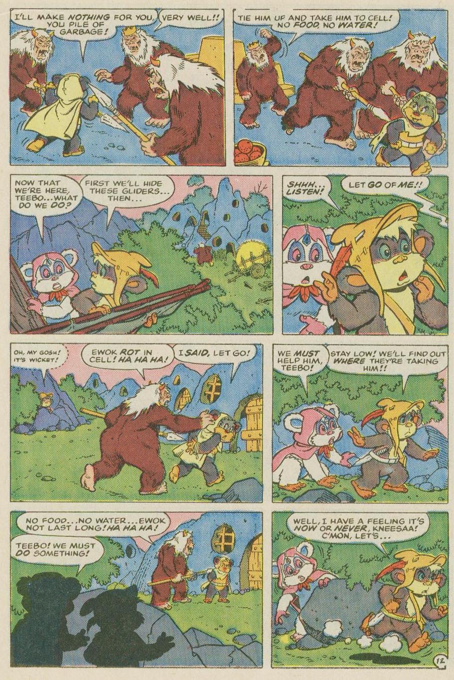 Read online Ewoks (1987) comic -  Issue #3 - 14